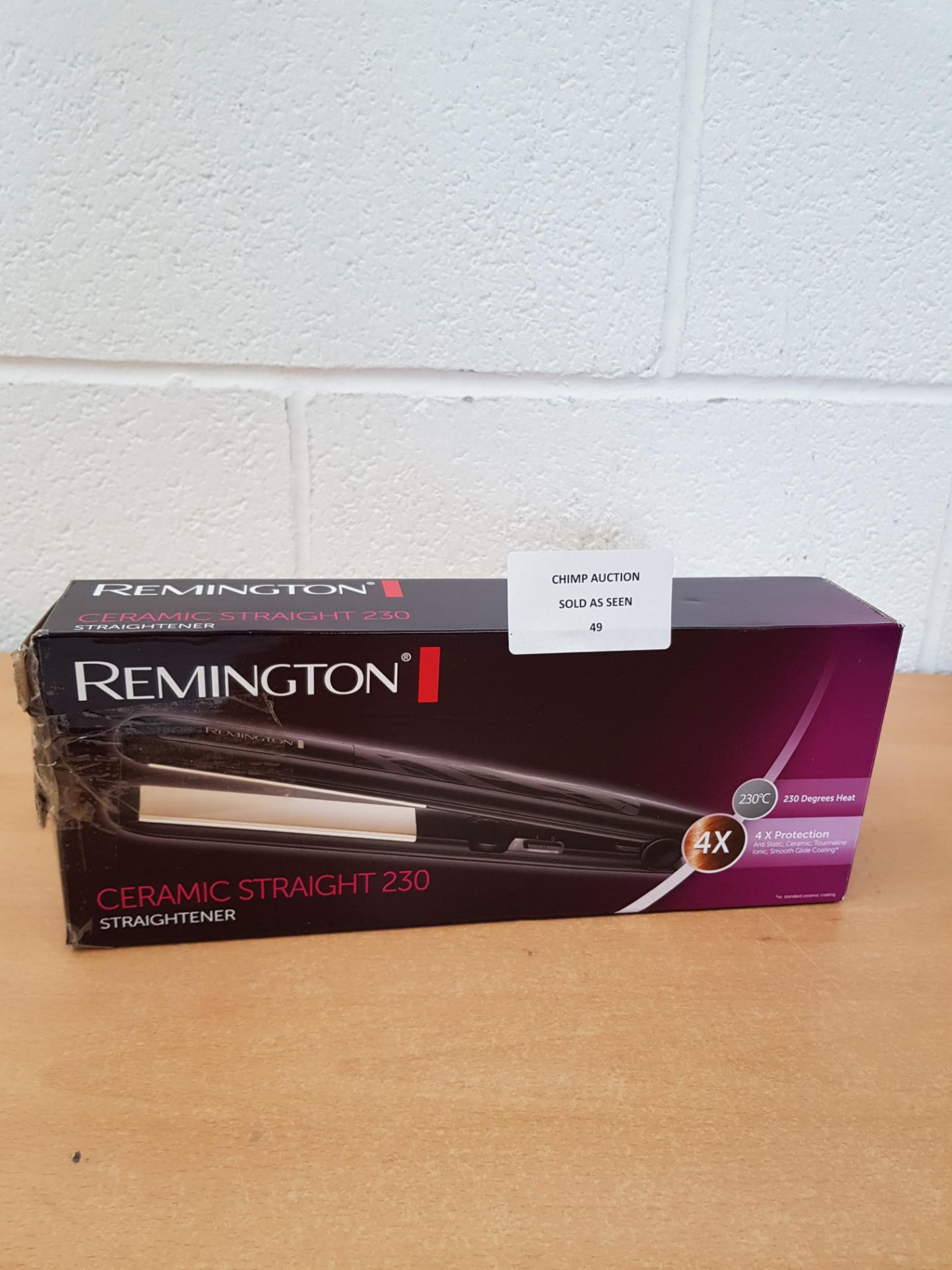 Remington Ceramic Straight 230 Hair Straightener