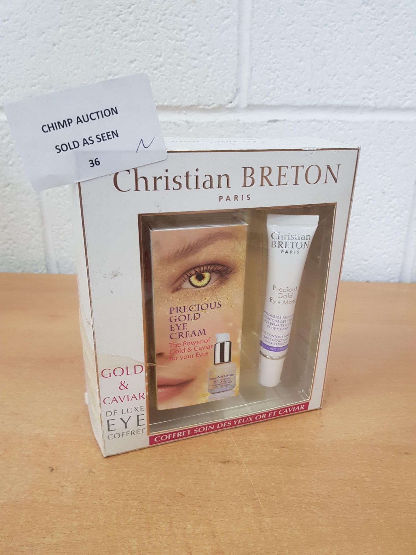 Brand new Christian Breton Paris Eye Care Set