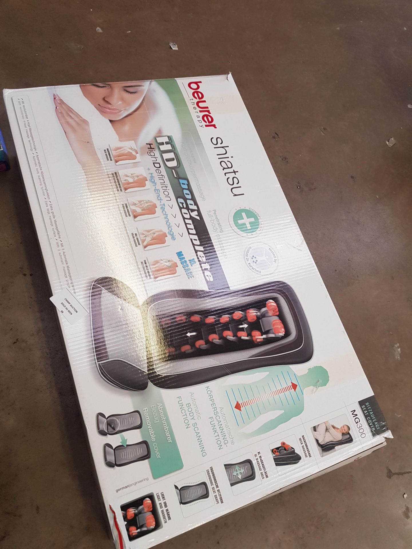 Beurer MG300 Shiatsu Body Scanning Massager ( EX DISPLAY) RRP £279.99