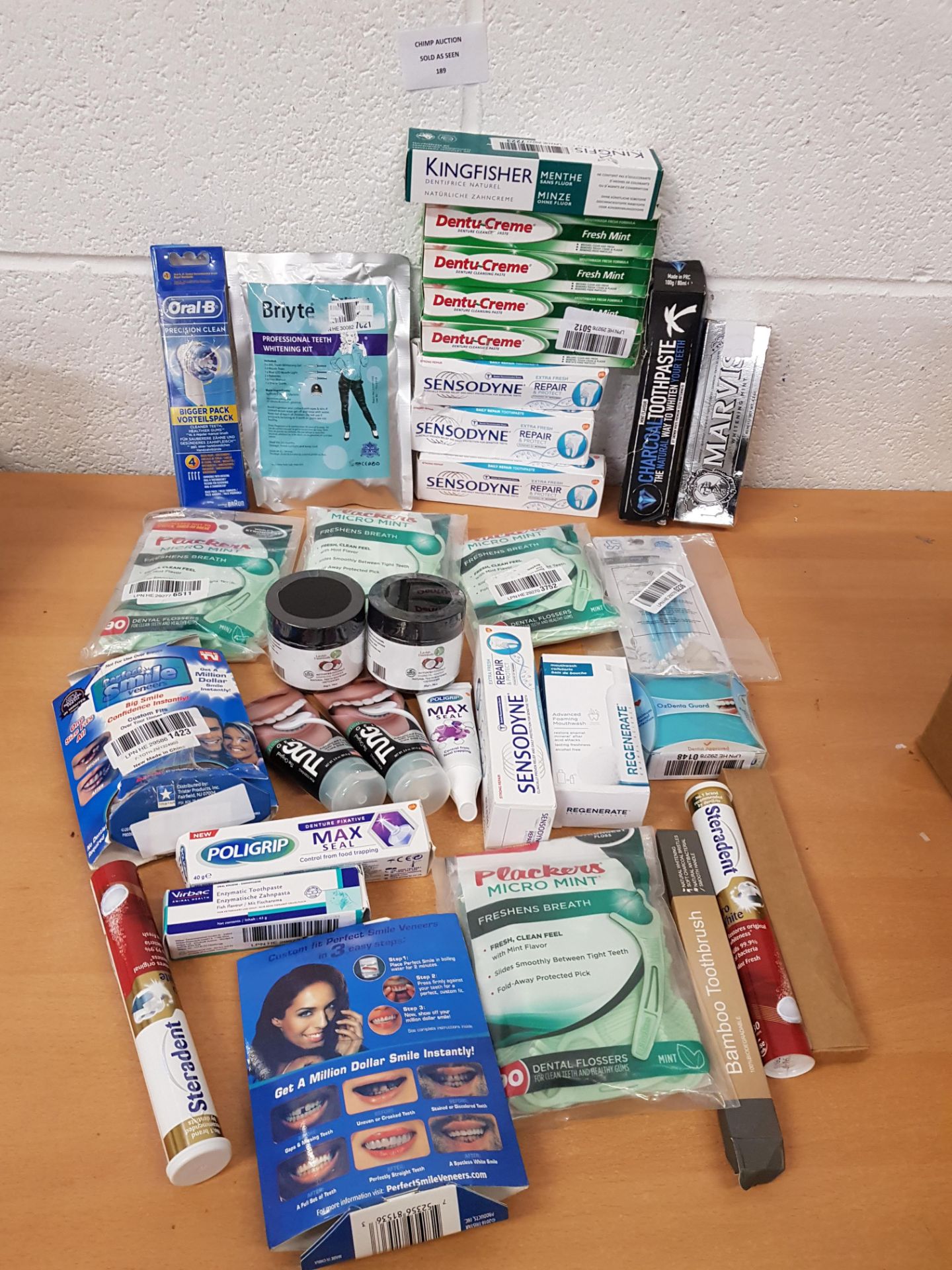 Joblot of mixed Mostly new Oral-Care & more RRP £525