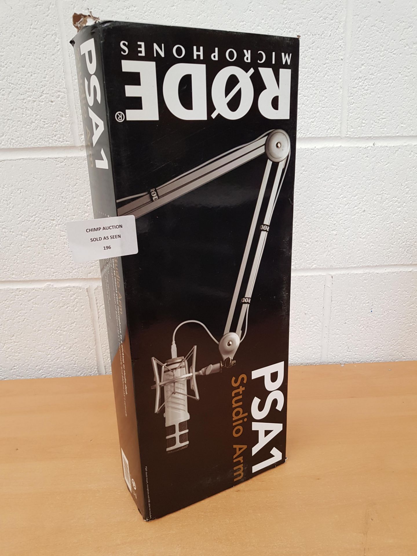 RØDE PSA1 Swivel Mount Studio Microphone Boom Arm RRP £79.99