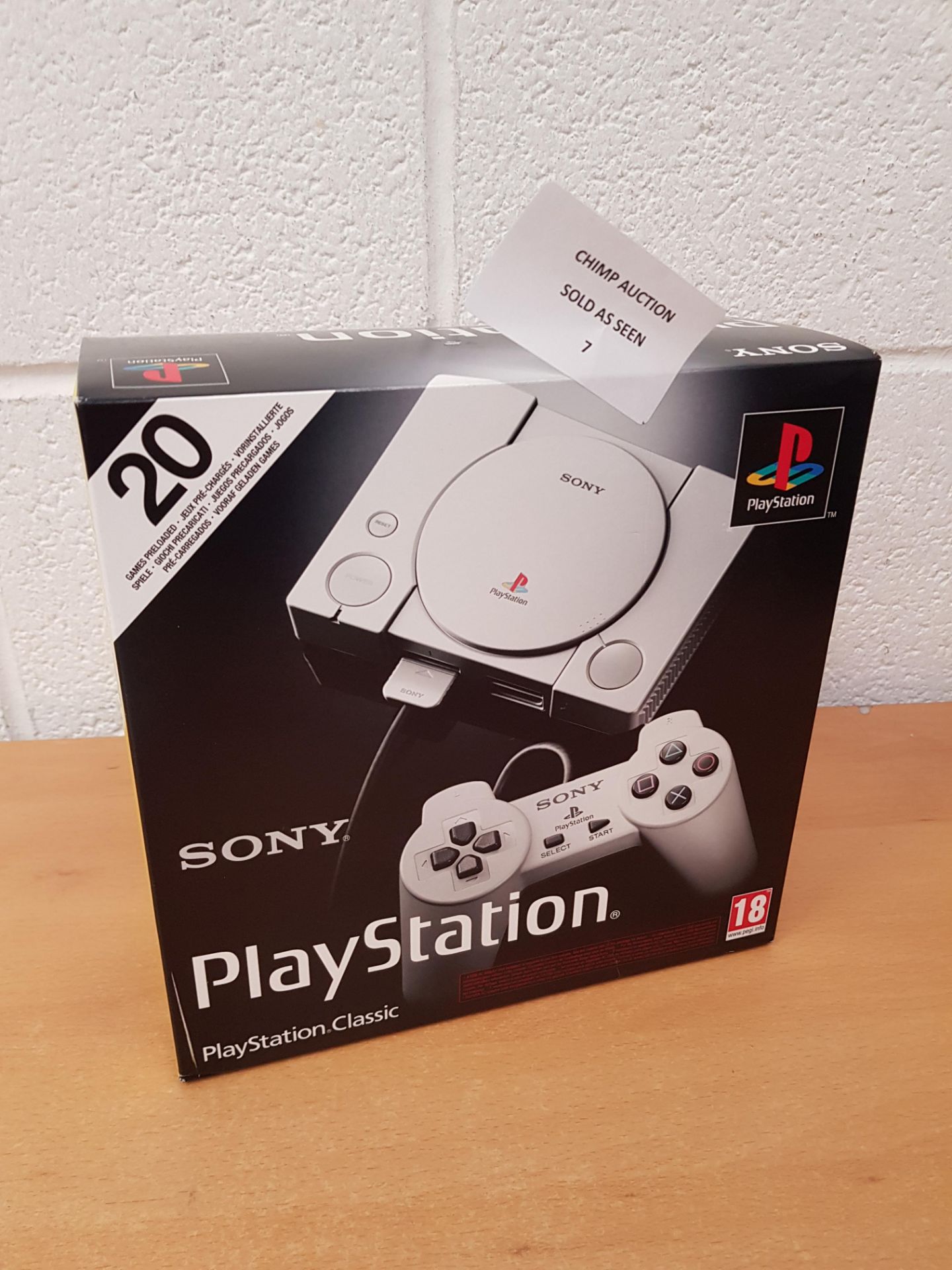 Sony PlayStation MINI Classic Console + 20 games RRP £79.99.