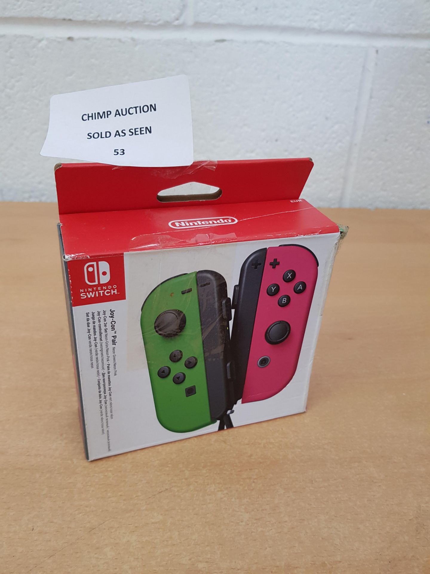 Nintendo Switch Joy-Con Pair wireless controller RRP £79.99.