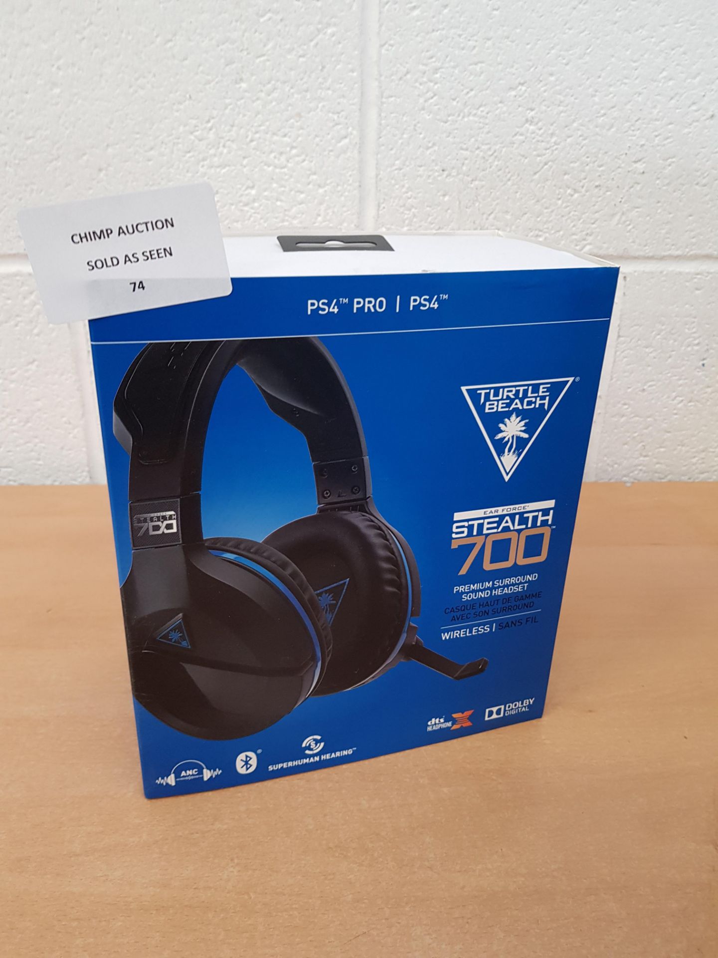 Turtle Beach Stealth 700 Premium Wireless Sony PS4 Headset RRP £179.99.