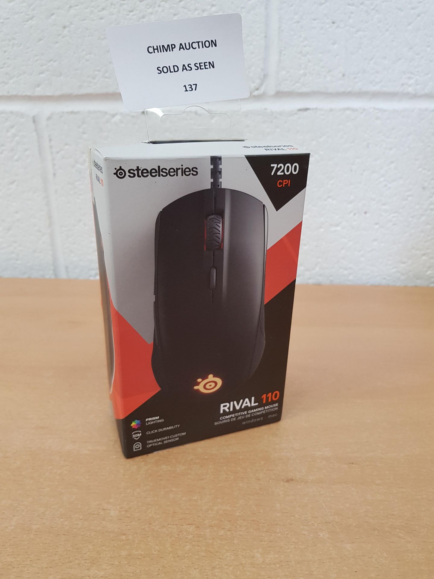 SteelSeries Rival 110, Optical Gaming Mouse