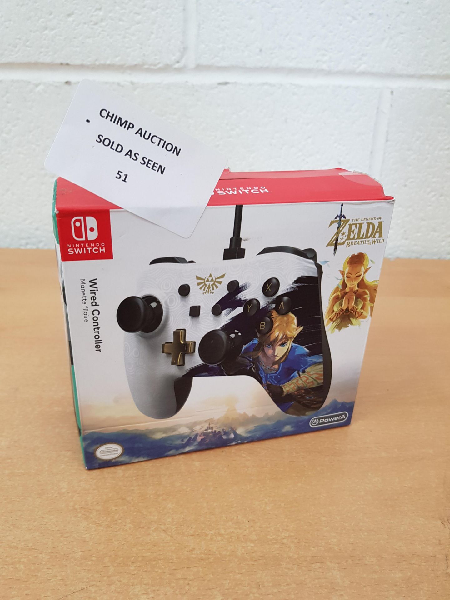 Zelda Wired Controller for Nintendo Switch - Link by PowerA