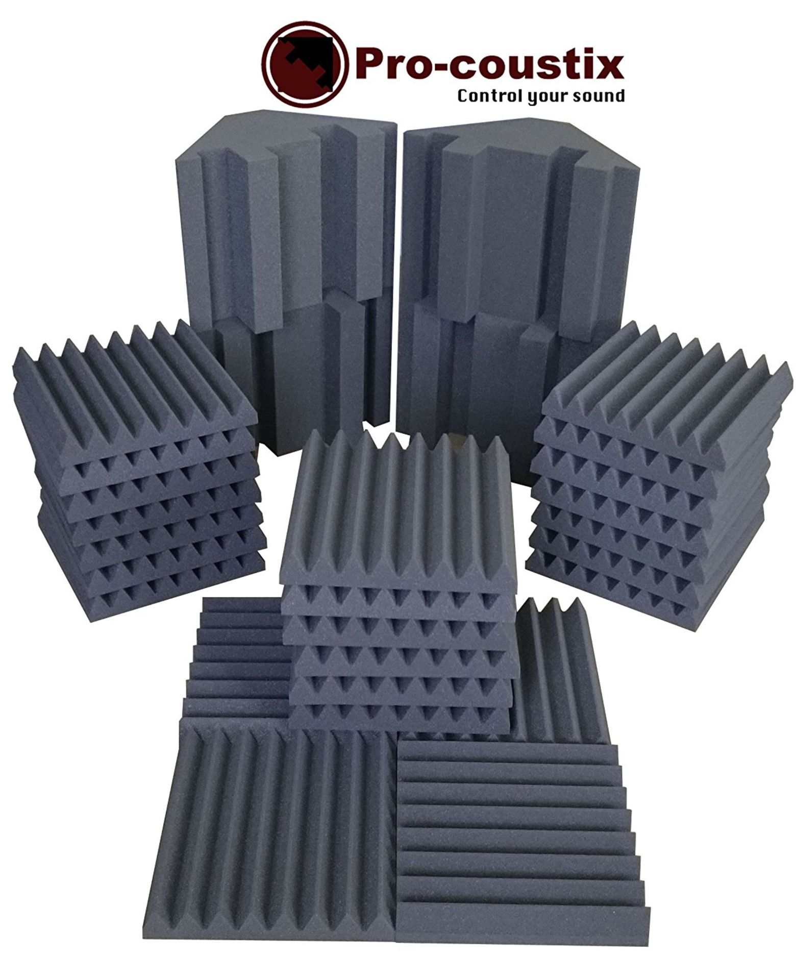 Pro-coustix Ultraflex Studio Pack One Acoustic Treatment Kit RRP £79.99.