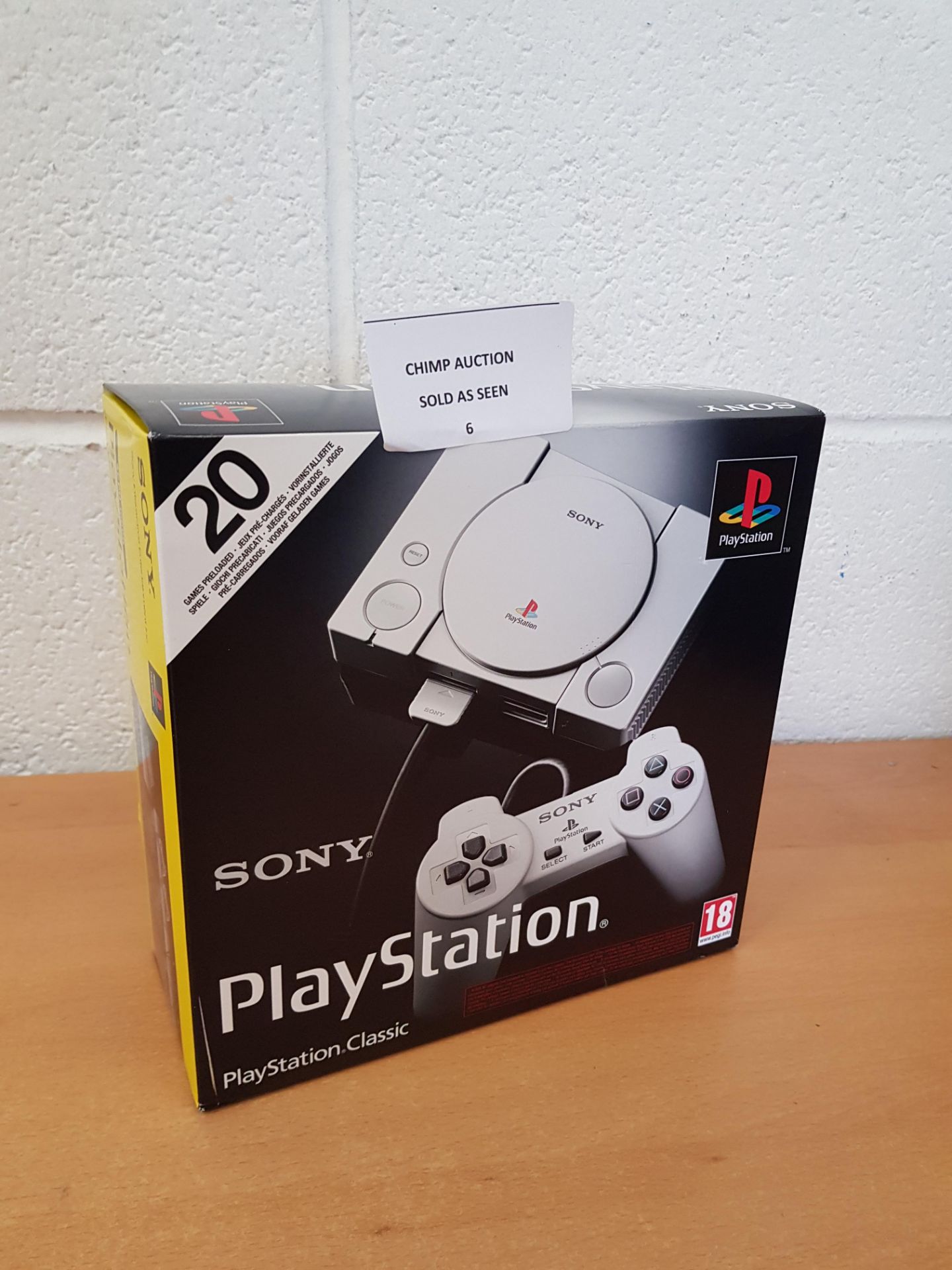 Sony PlayStation MINI Classic Console + 20 games RRP £79.99.