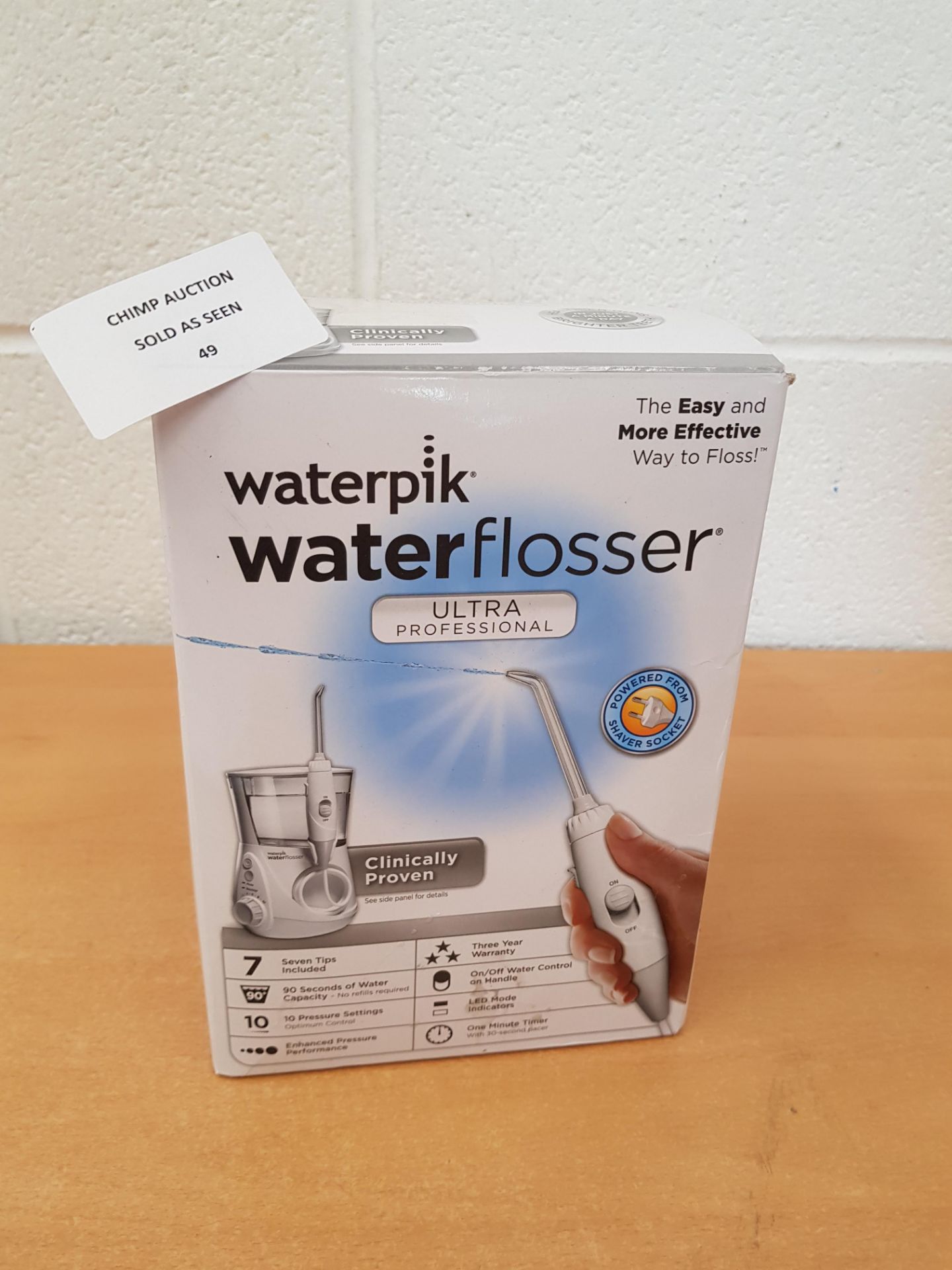 Waterpik WP-660UK Ultra Professional Water Flossers RRP £79.99.