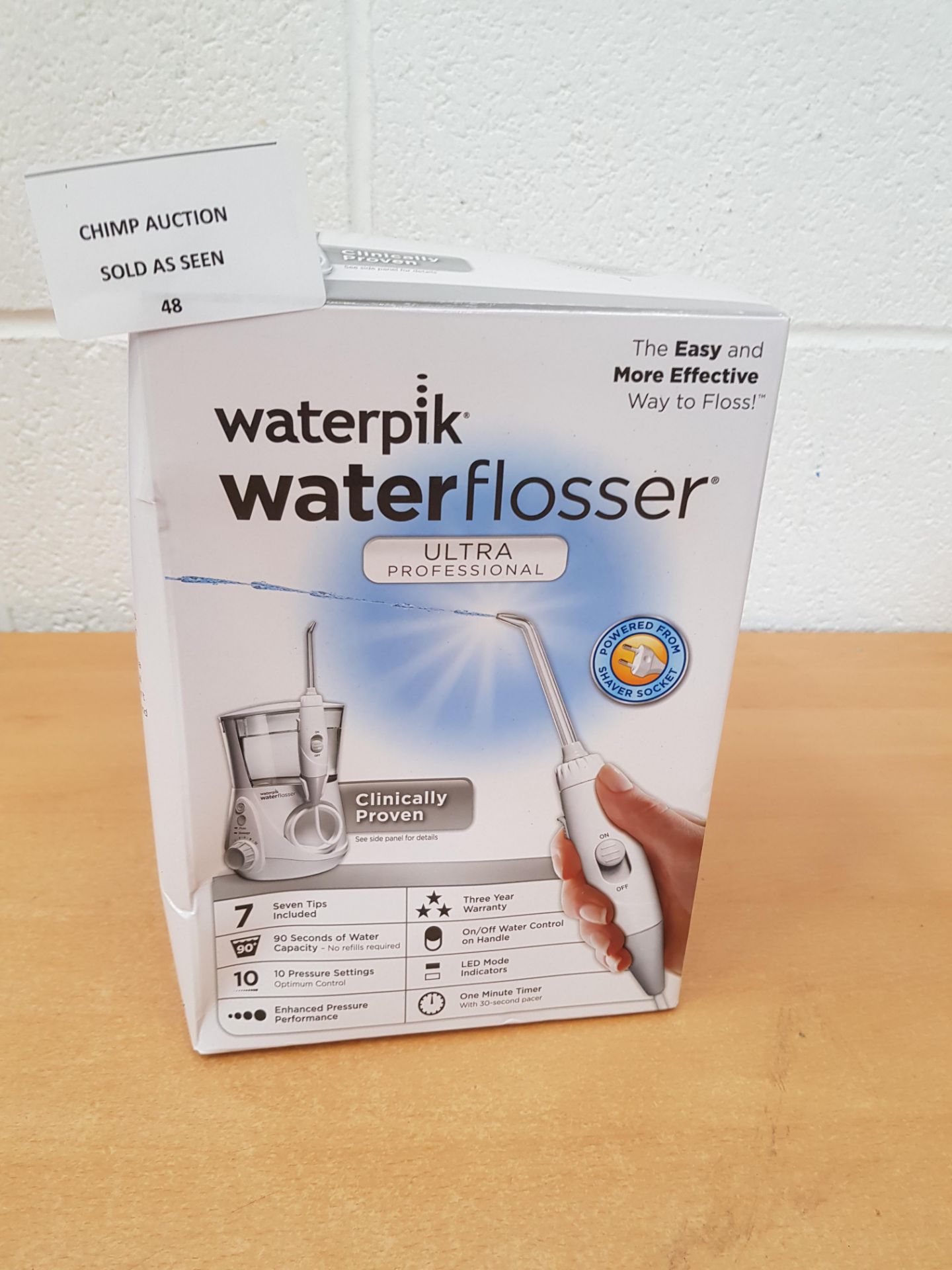 Waterpik WP-660UK Ultra Professional Water Flossers RRP £79.99.