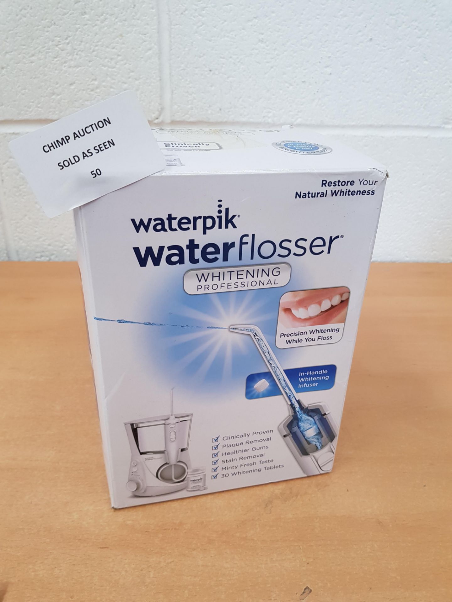 Waterpik WF-05UK010 Whitening Professional Water Flosser RRP £99.99