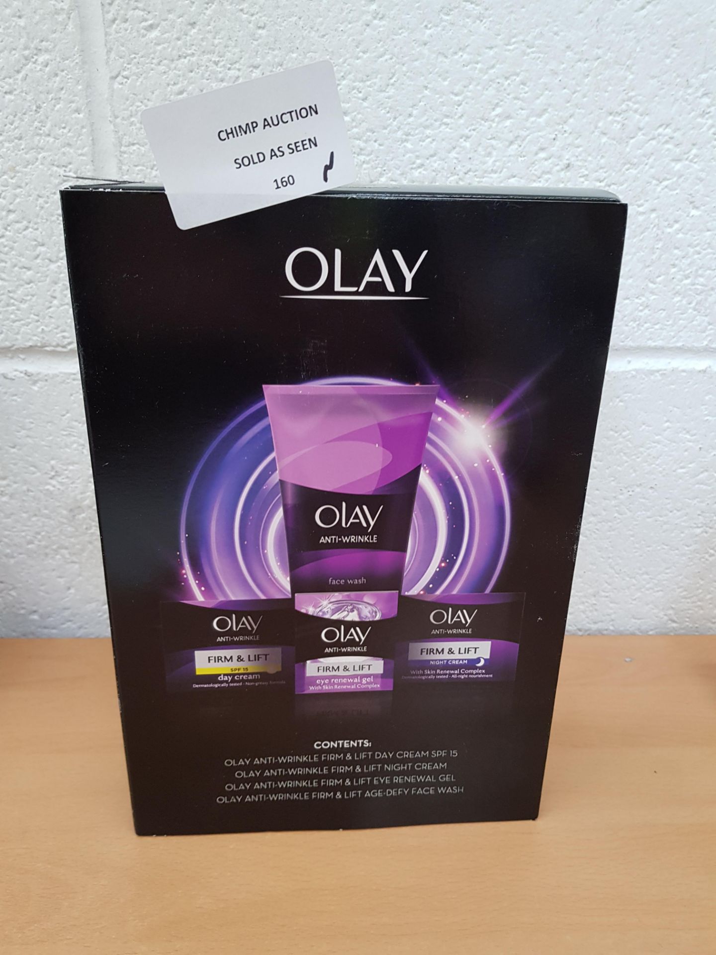 Brand new Olay Anti-Wrinkle Firm & Lift Giftset, Day Cream SPF15 RRP £29.99.