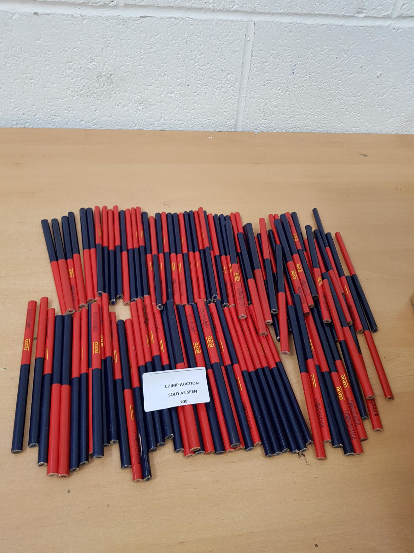 Joblot of 100x NEW Alyco 149055 – Professional wooden pencils RRP £2000.