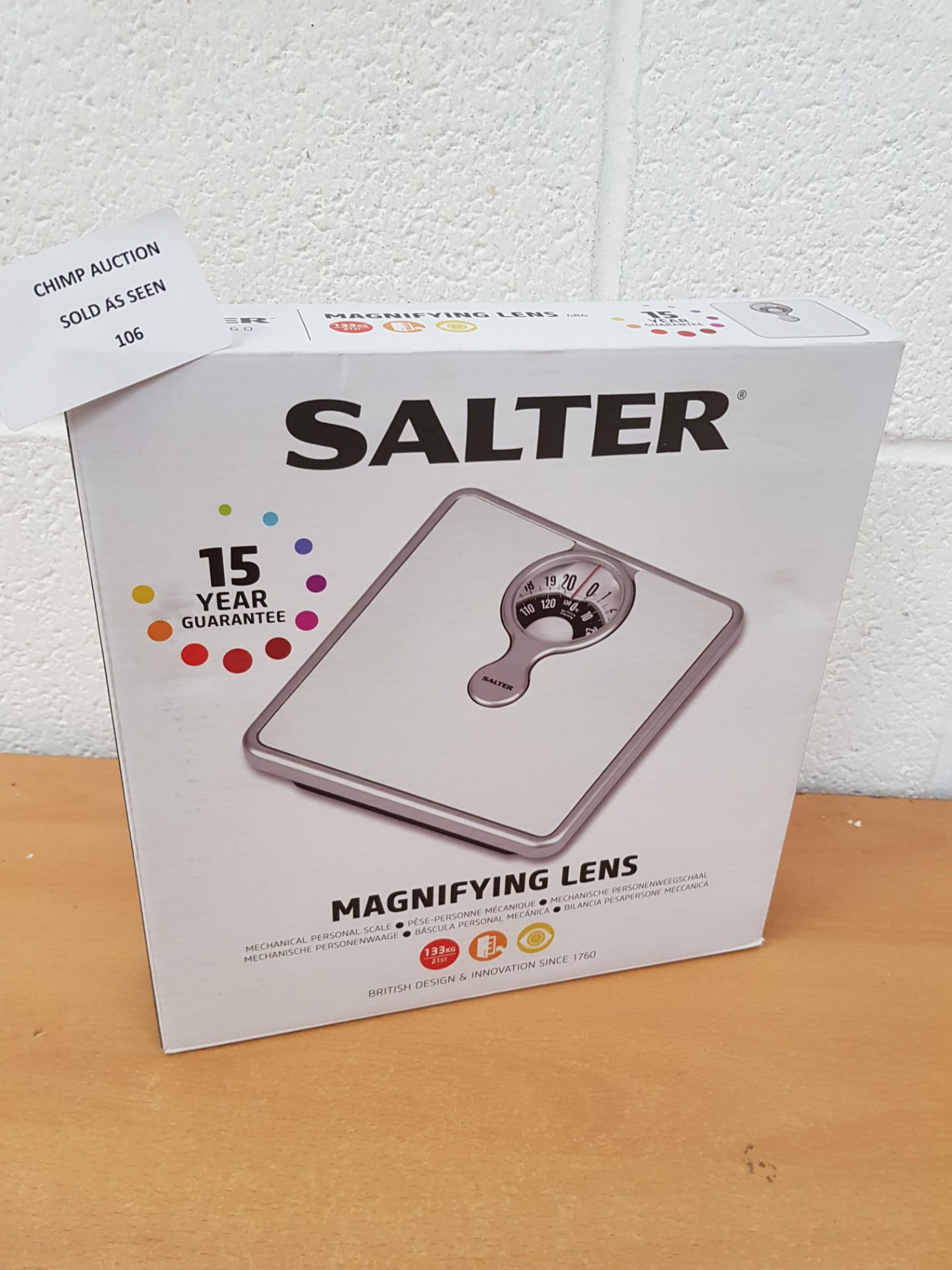 Salter Magnifying Lens Scale