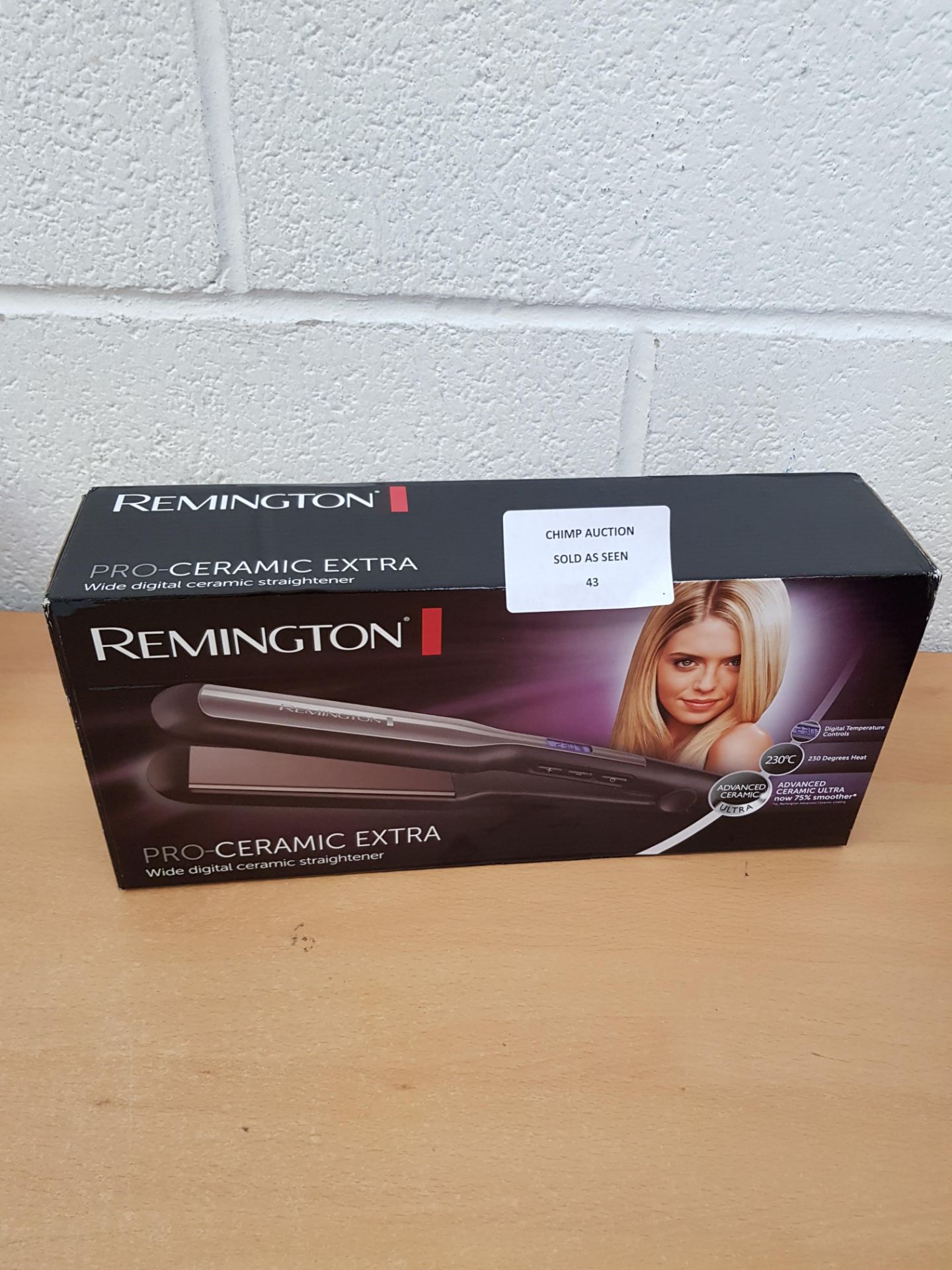 Remington Pro-Ceramic Extra Wide Plate Hair Straightener- S5525,