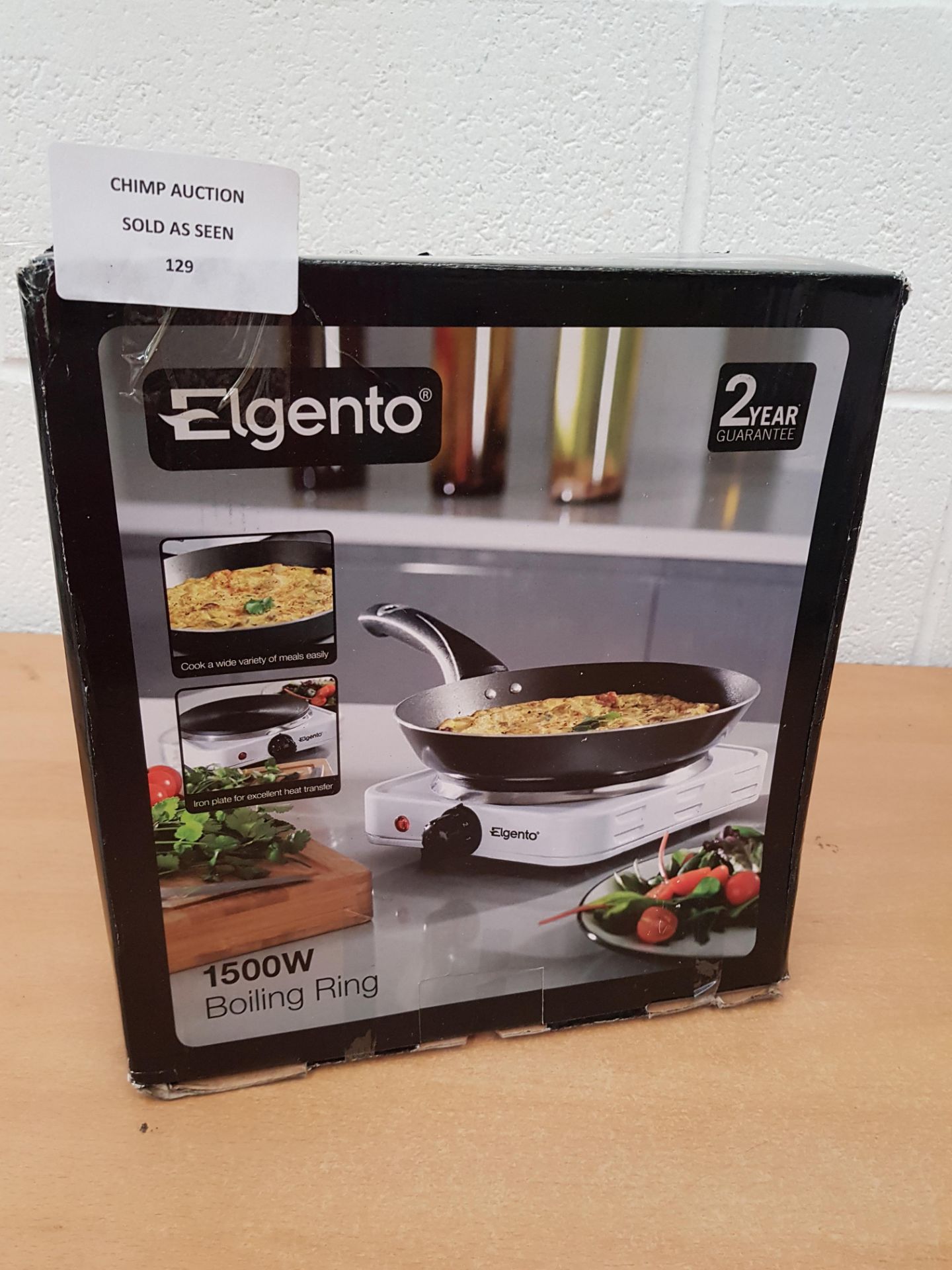 Elgento 1500W Boiling Ring