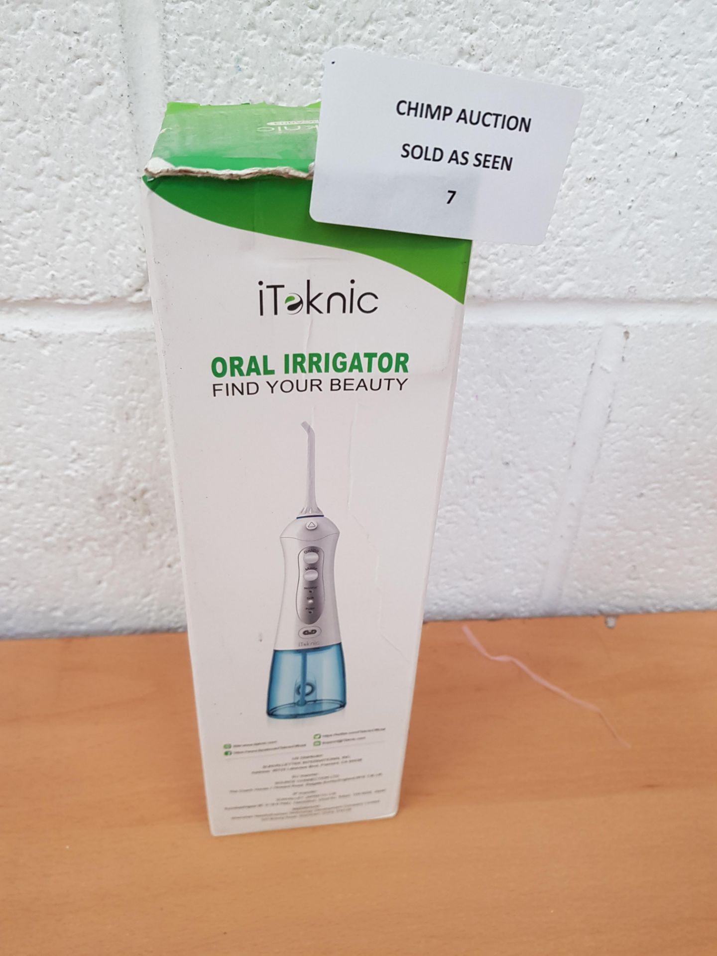 iTiknic Oral Cordless Irrigator