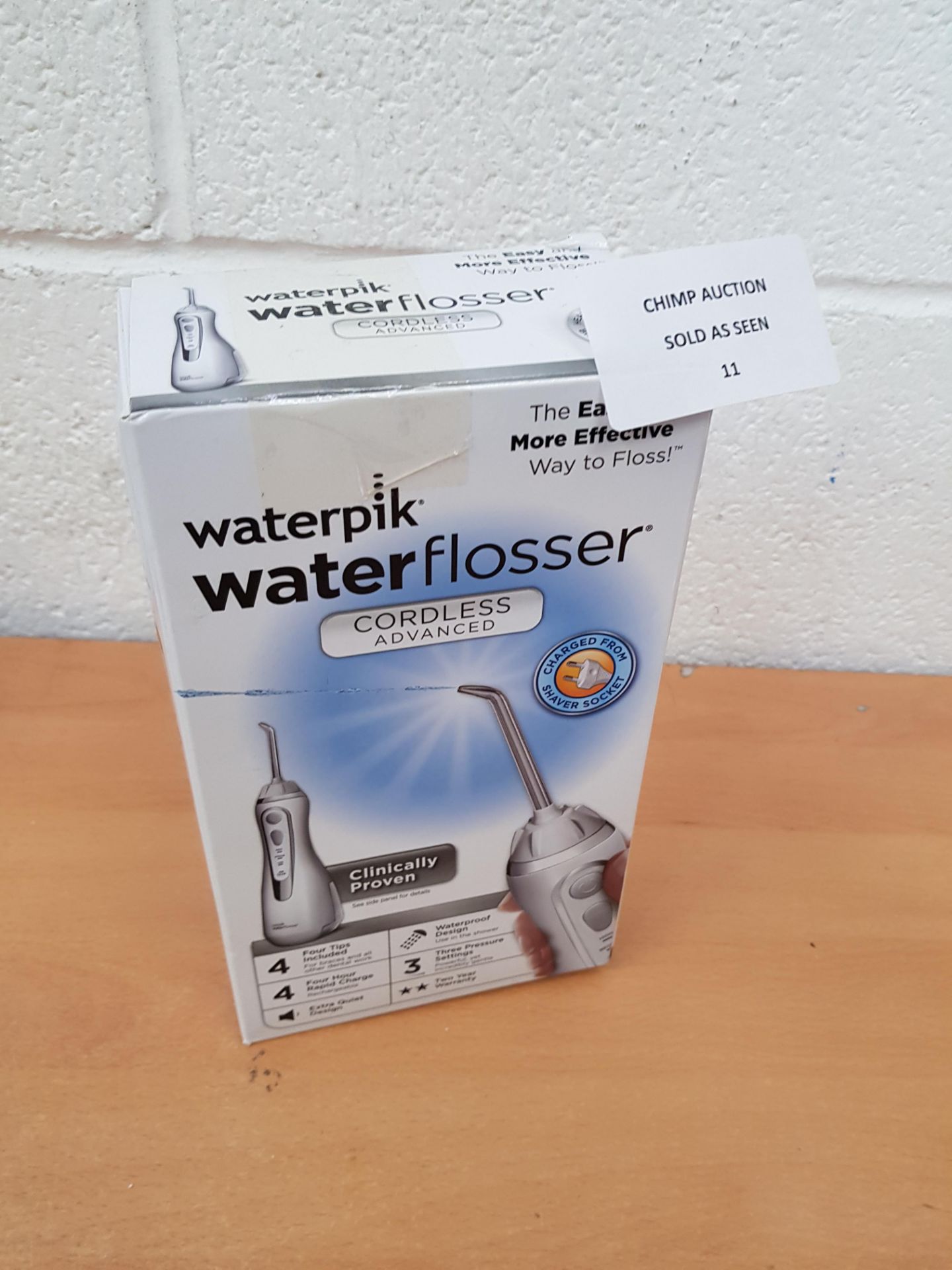 Waterpik WP-560UK Cordless Advanced Water Flosser RRP £85