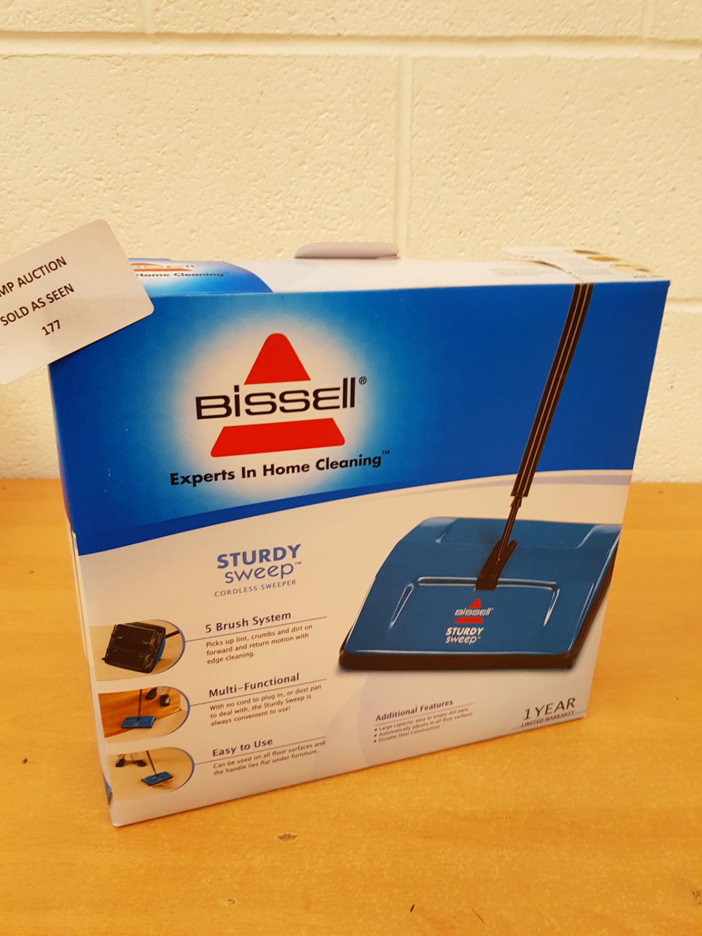 BISSELL 2402E Sturdy Sweep Floor Cleaner