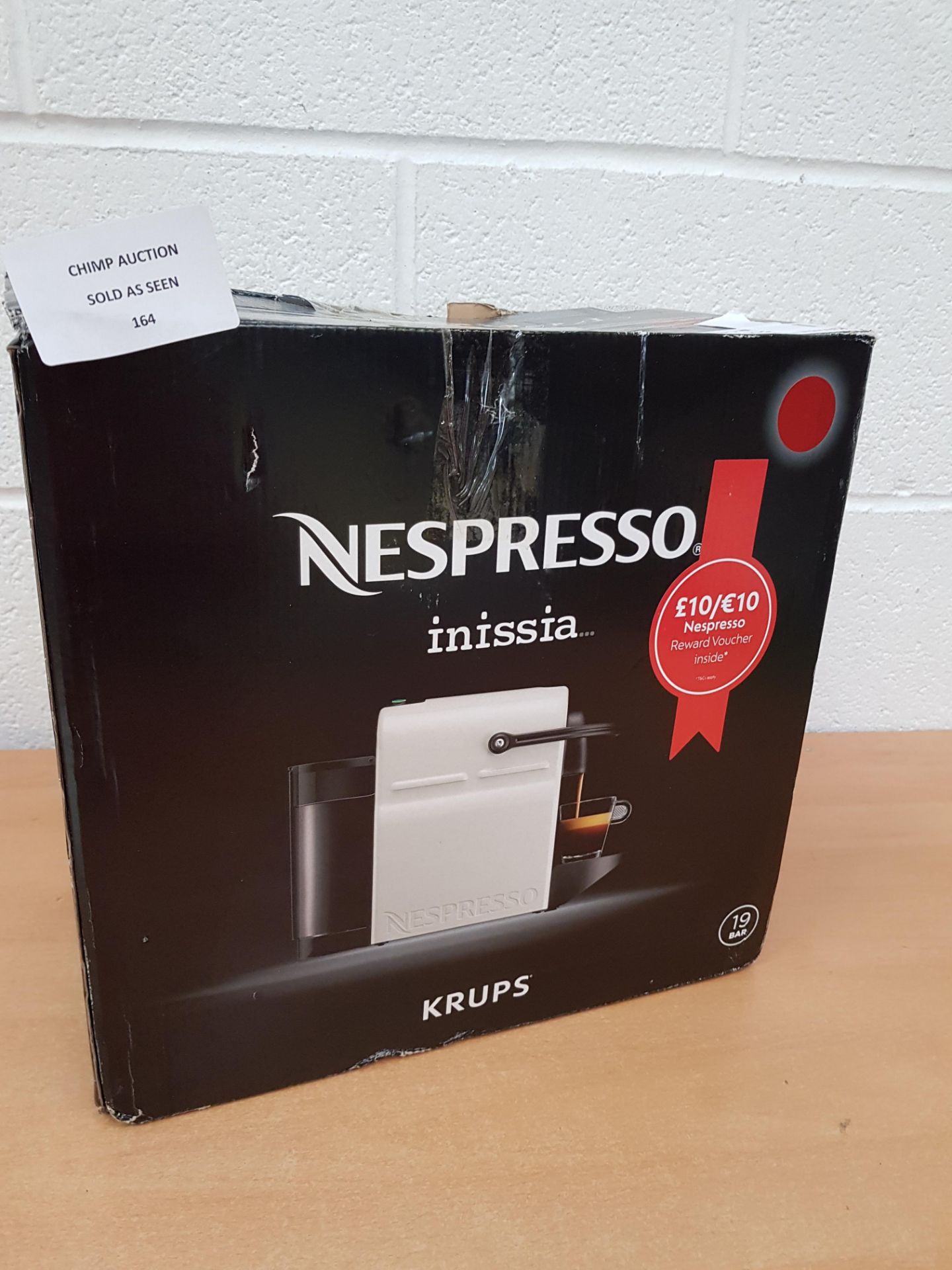 Krups Nespresso Inissia Coffee Capsule Machine RRP £179.99