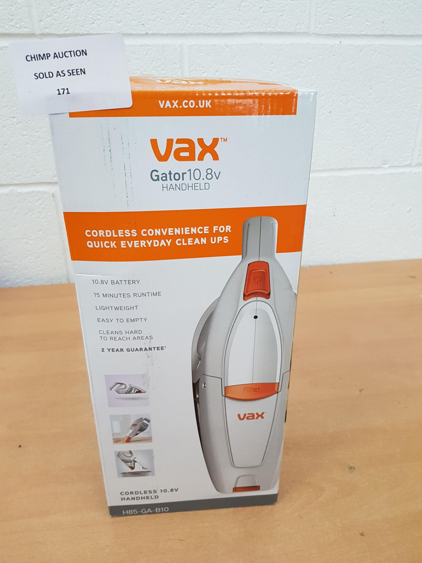 Vax Gator 10.8V Cordless Vacuum Cleaner