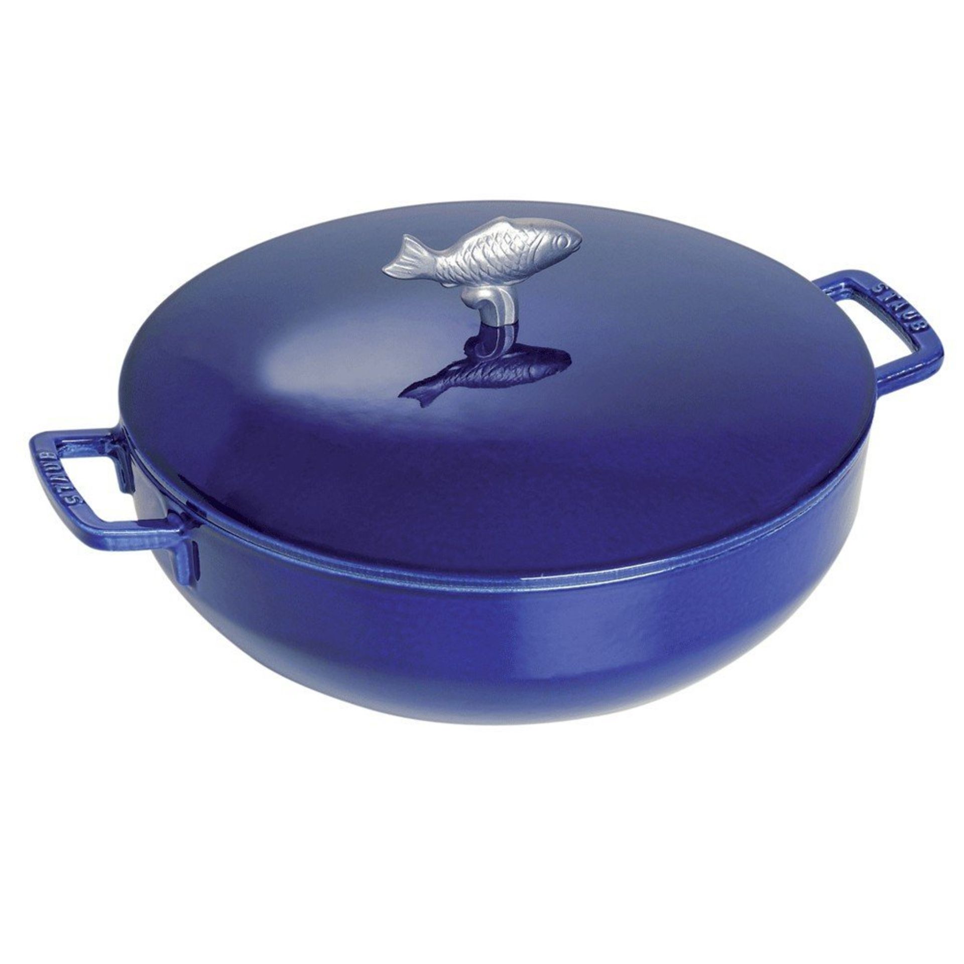 Staub 1112991 Bouillabaisse Pot, 28 cm, 4.65L Blue RRP £259.99