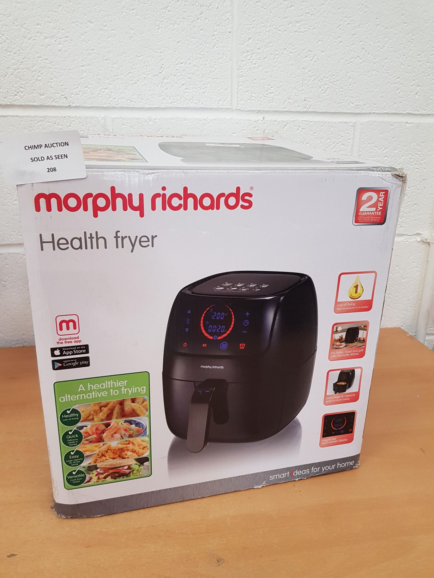 Morphy Richards 3L 480001 Health Fryer RRP £119.99