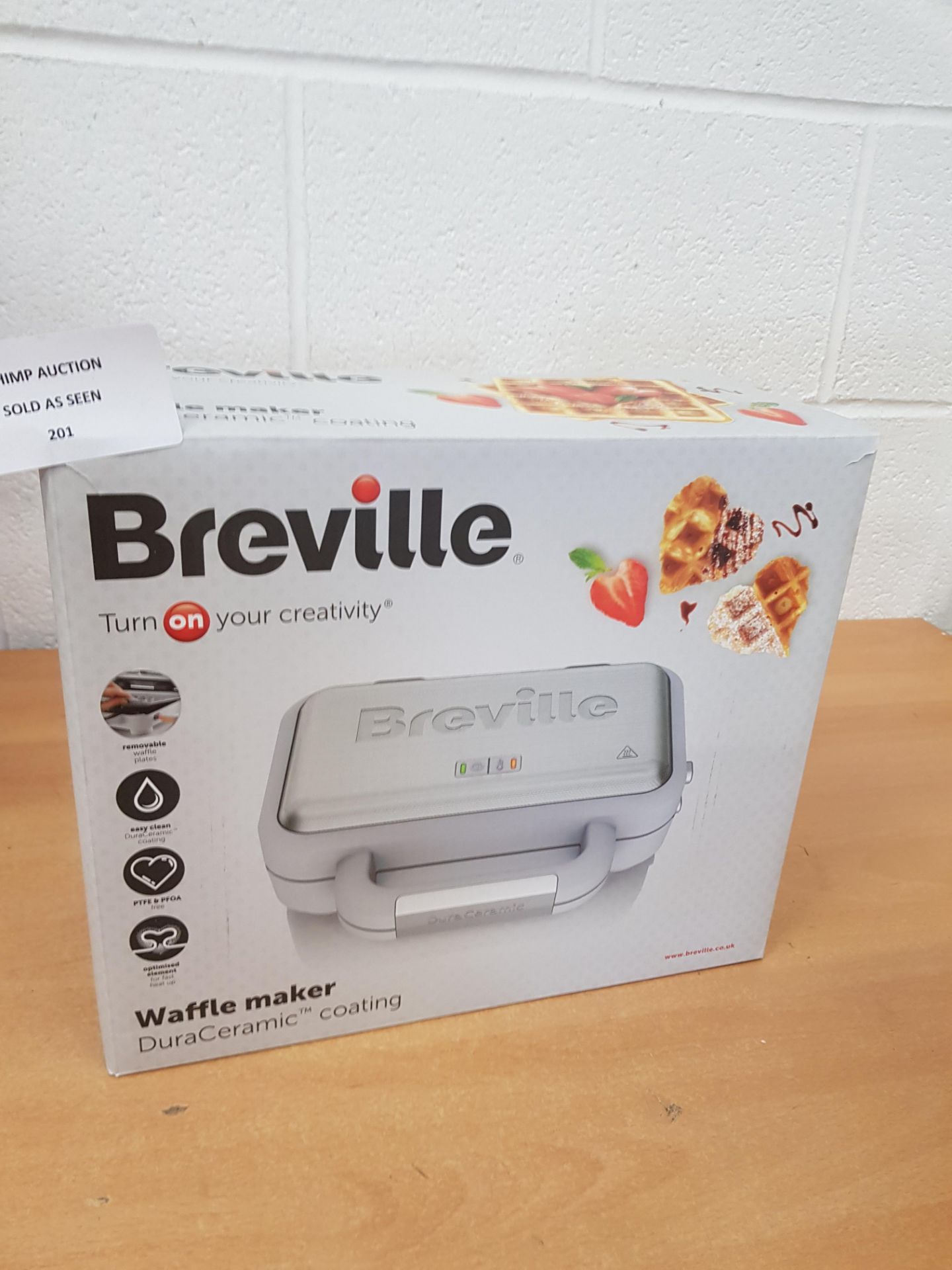 Breville Waffle Maker Dual Ceramic