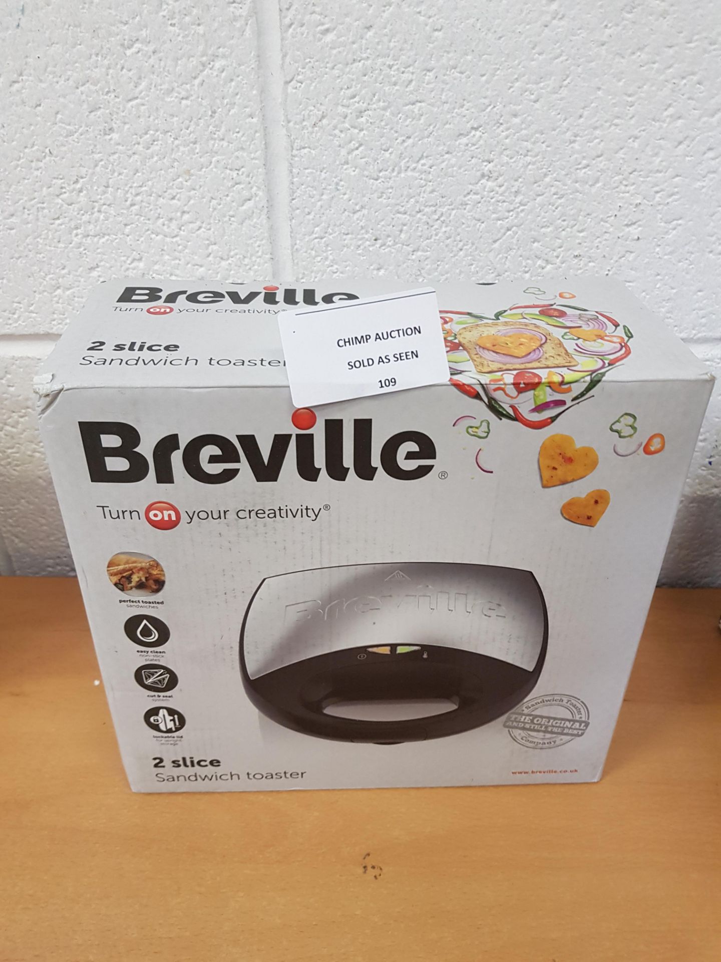 Breville 2 Slice Sandwich Toaster