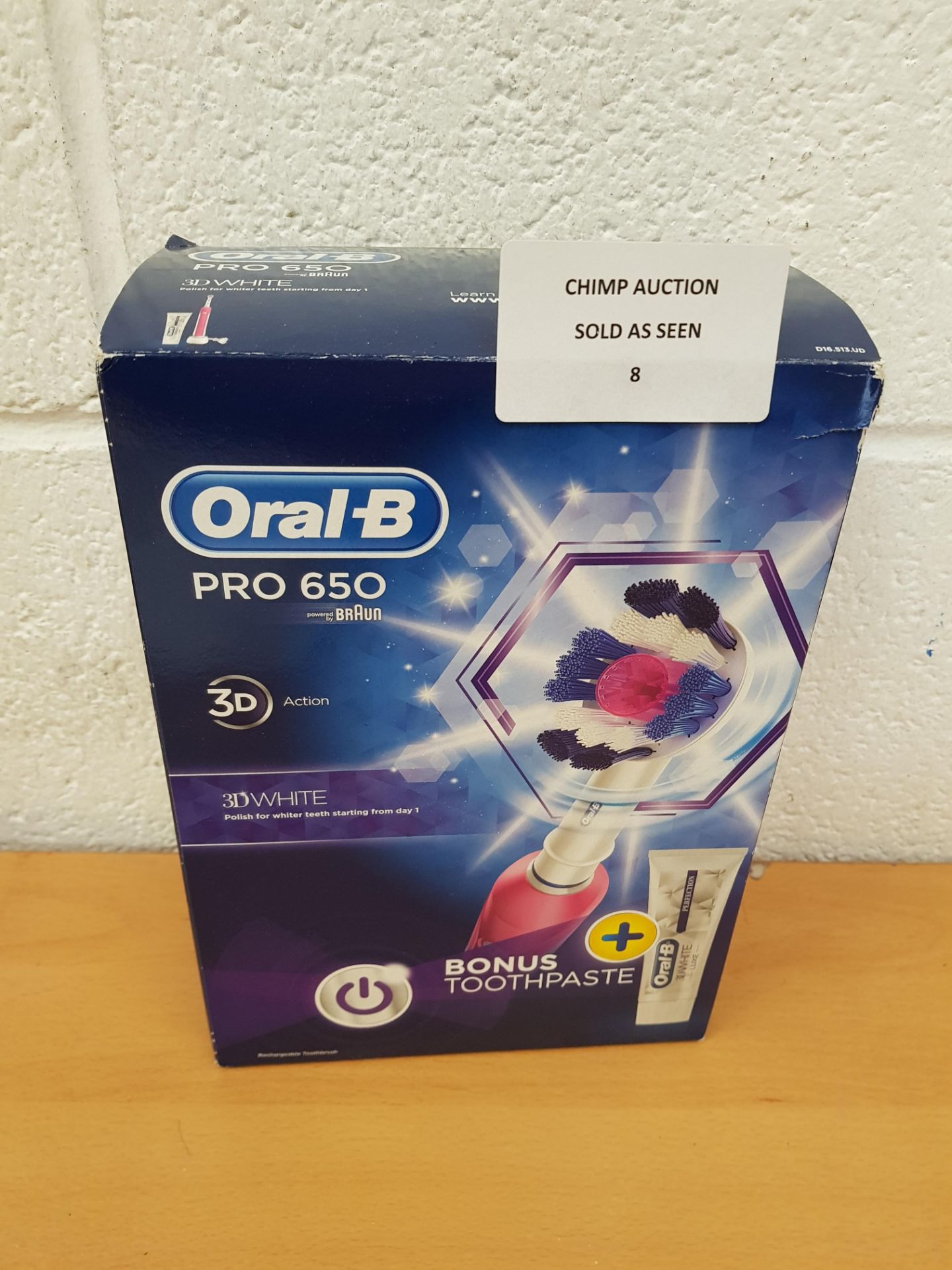 Oral-B Pro 650 3D electric Toothbrush