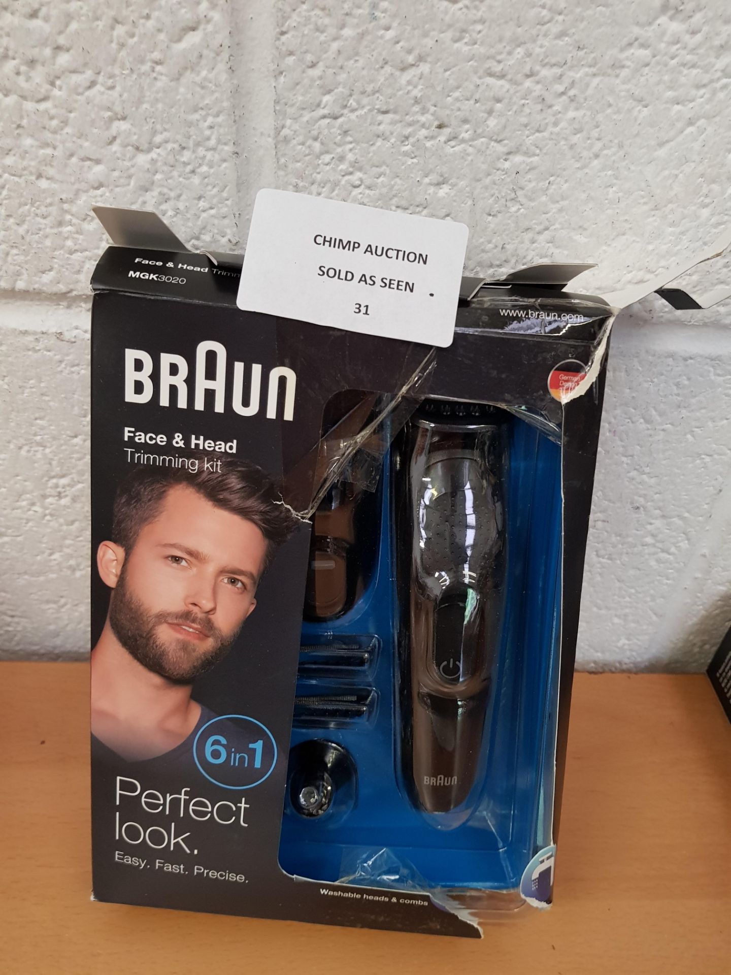 Braun Multi Grooming Kit MGK3020 6-in-1 Precision Trimmer