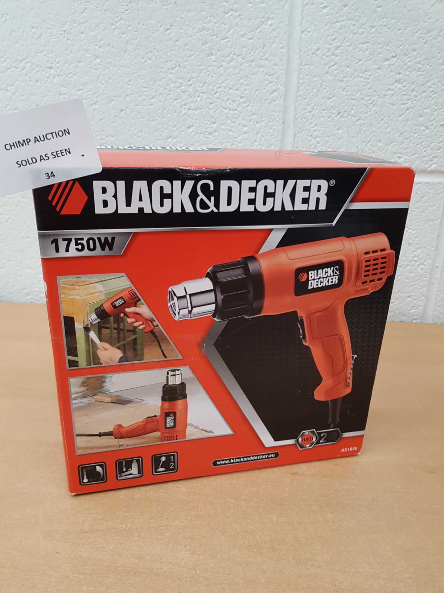Black+Decker KX1650-GB Heat Gun