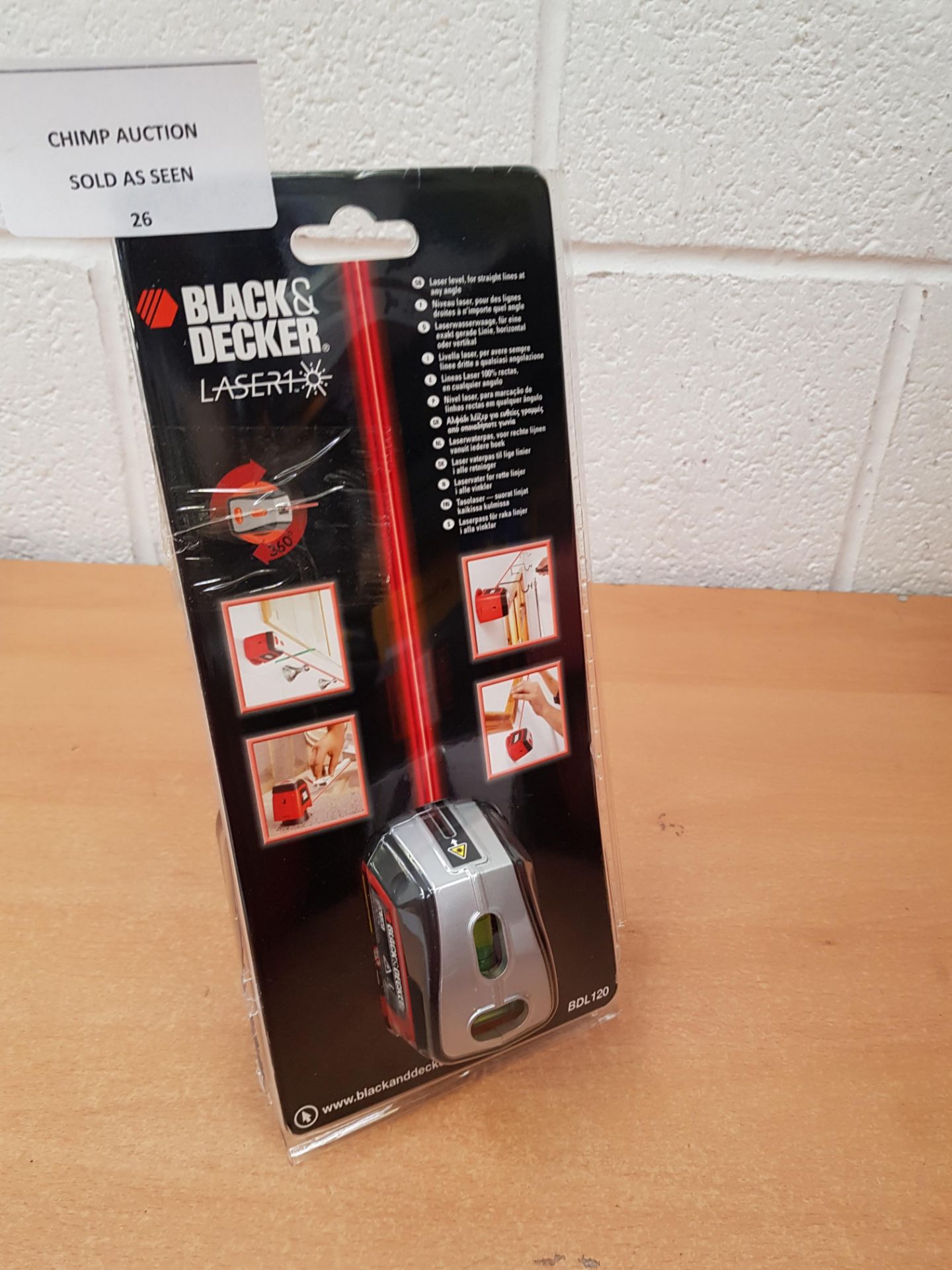 BLACK+DECKER BDL120 Laser Level