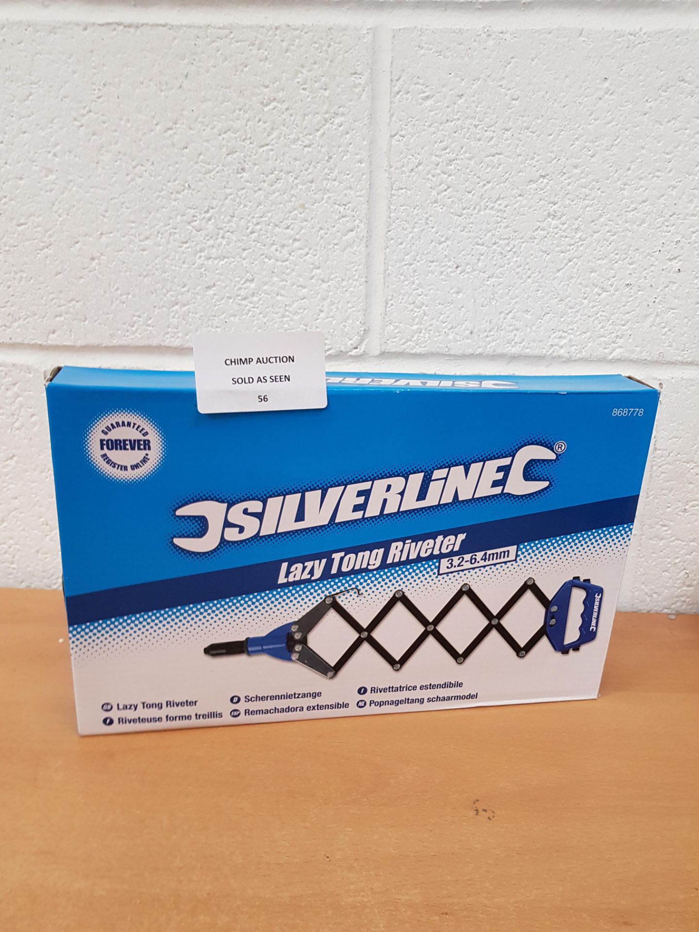 Silverline 868778 Lazy Tong Riveter 3.2-6.4 mm