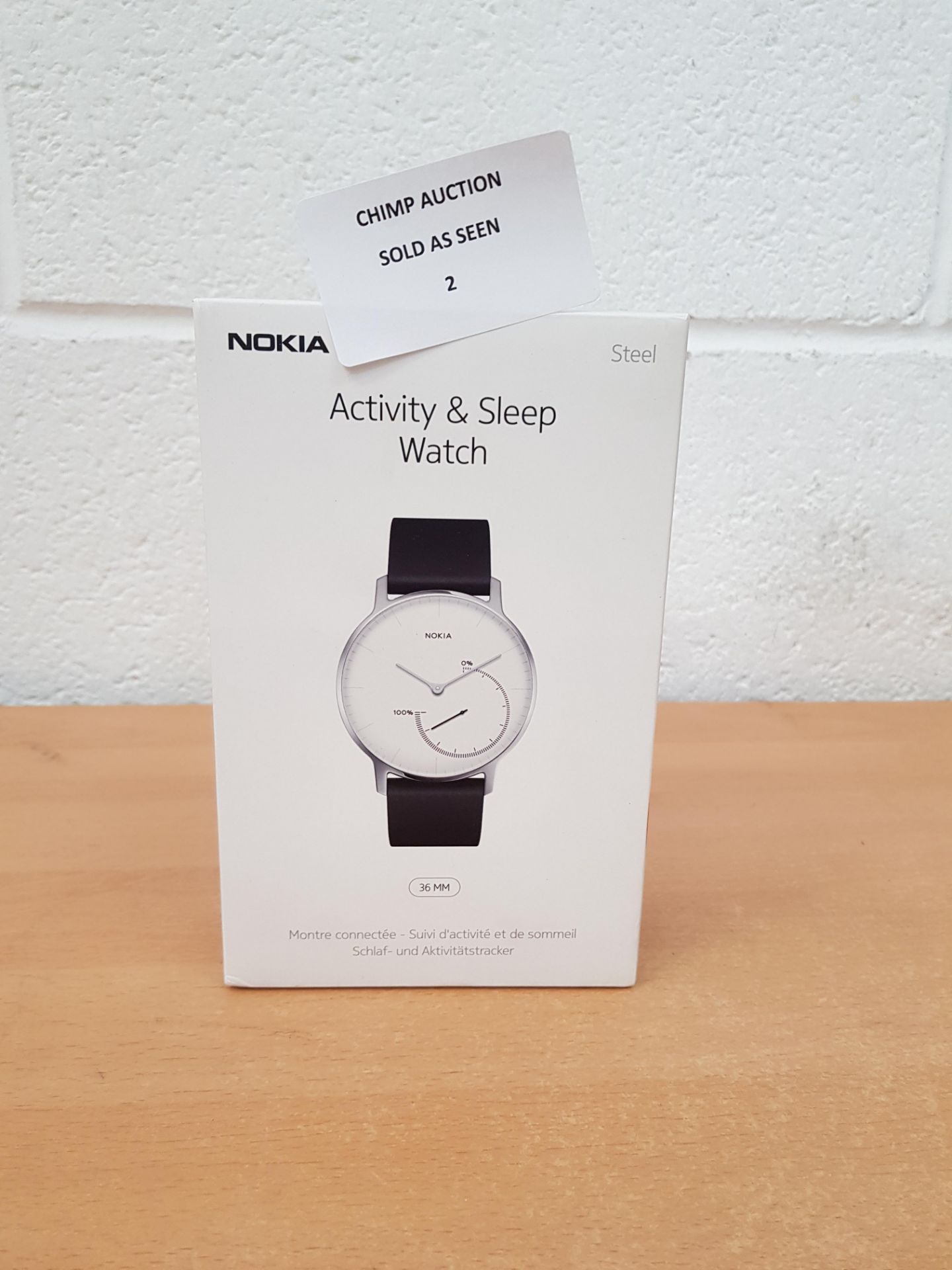 Nokia Steel - Activity & Sleep Watch RRP £159.99.