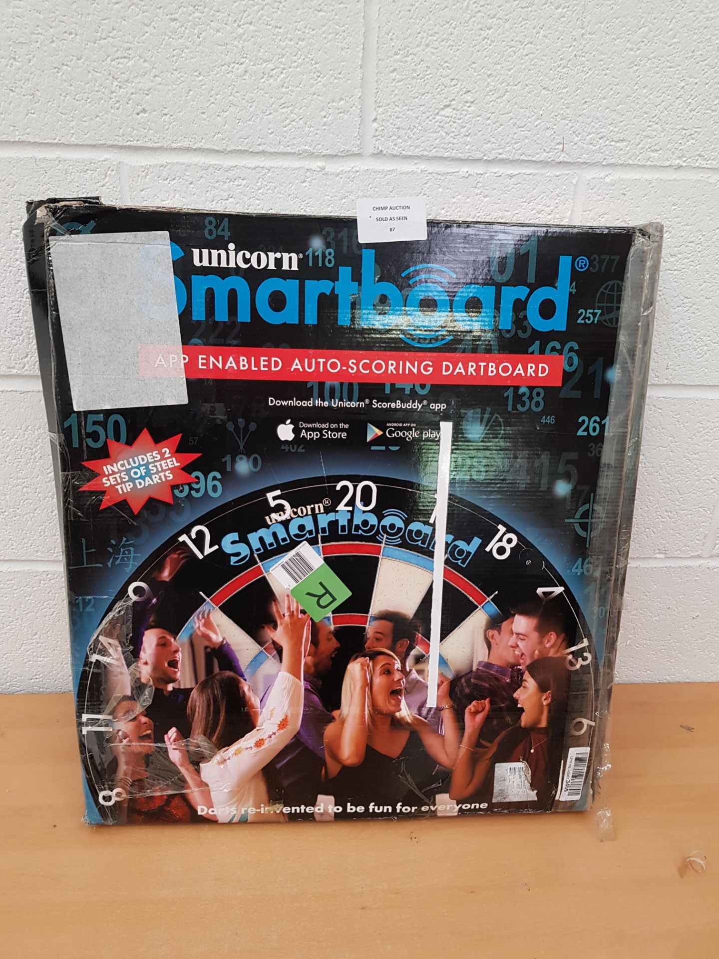 Unicorn Darts App Enabled Smartboard Bristle Dartboard RRP £229.99
