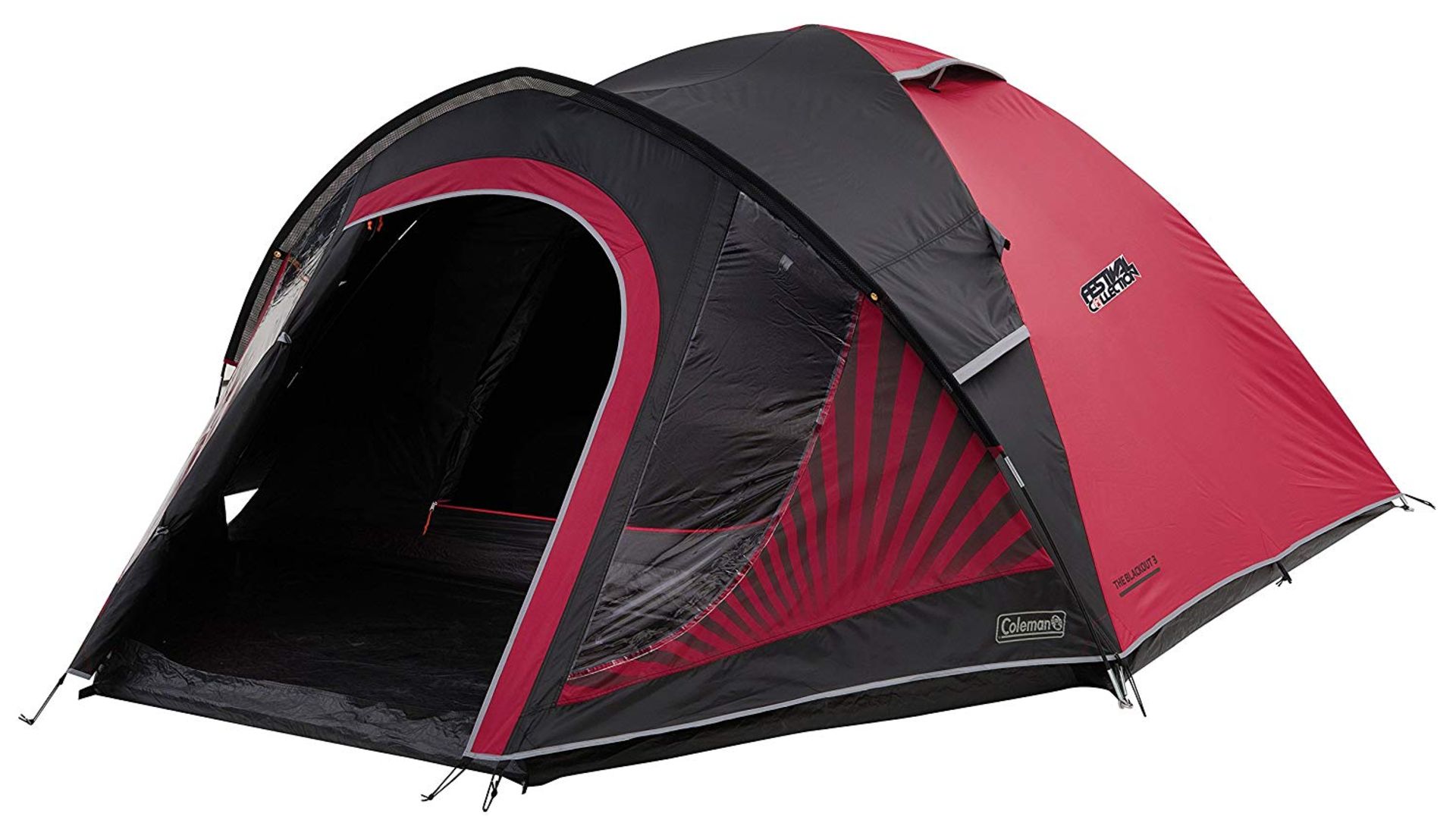 Coleman Tent The BlackOut, Festival Camping 3 Persons tent RRP £159.99