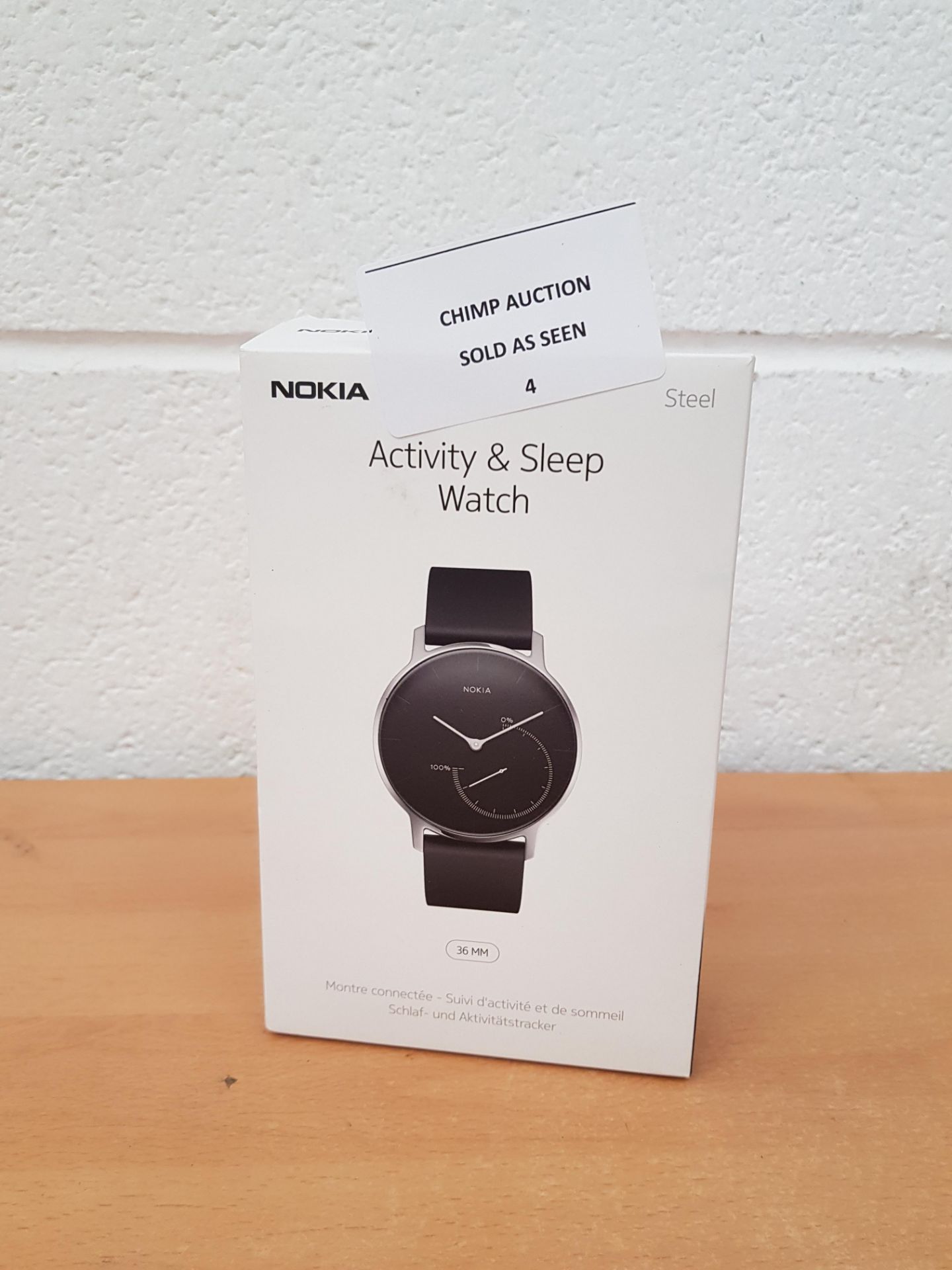 Nokia Steel - Activity & Sleep Watch RRP £159.99.