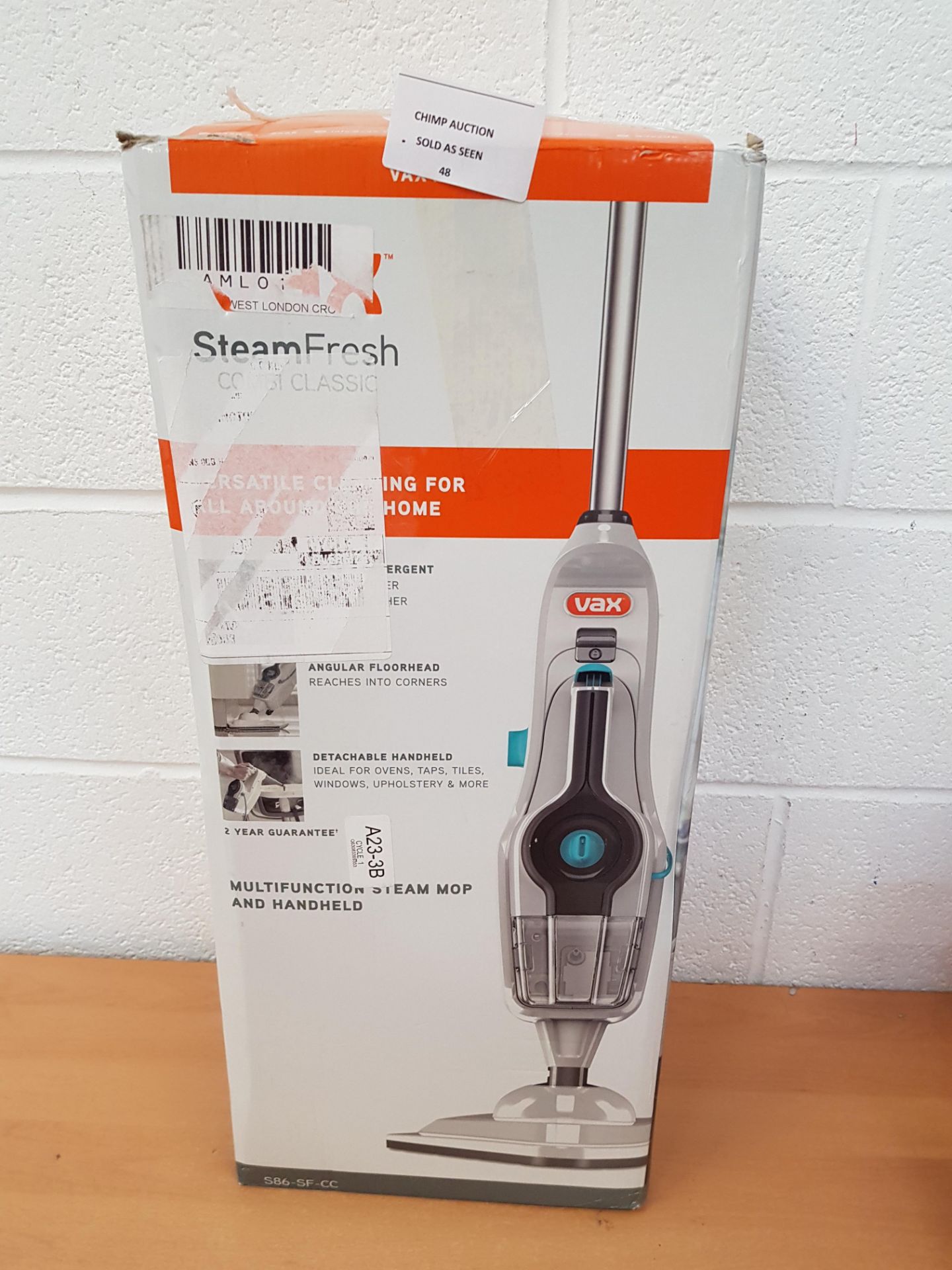 Vax S86-SF-CC Steam Fresh Combi Classic Multifunction Steam Mop RRP £149.99.