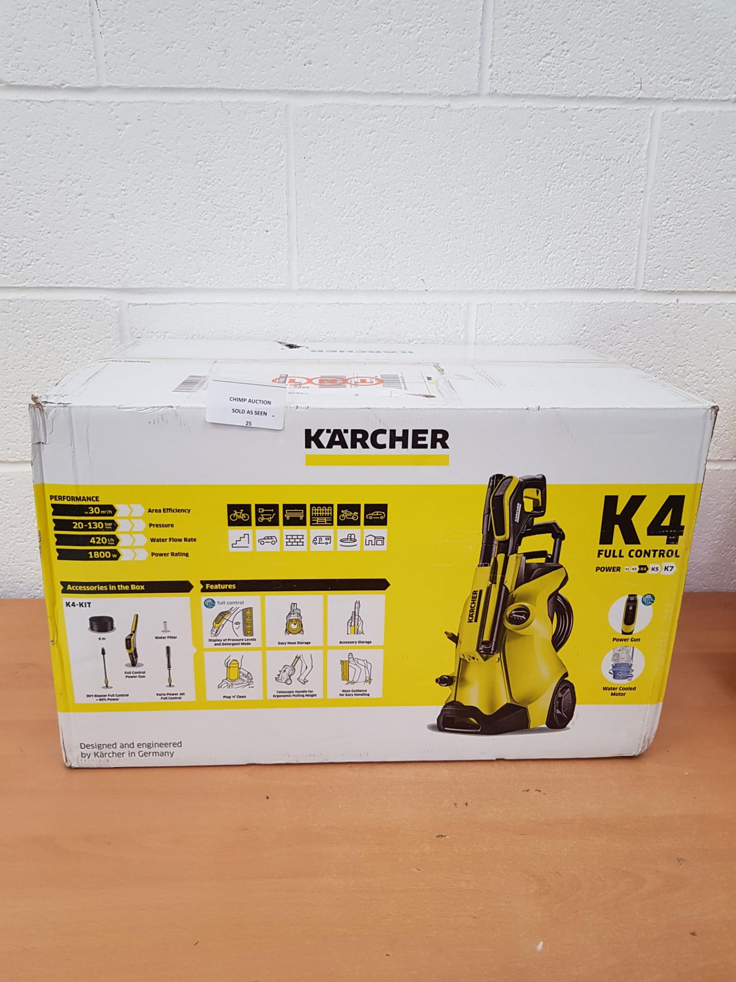 Kärcher K4 Full Control Pressure Washer RRP £199.99