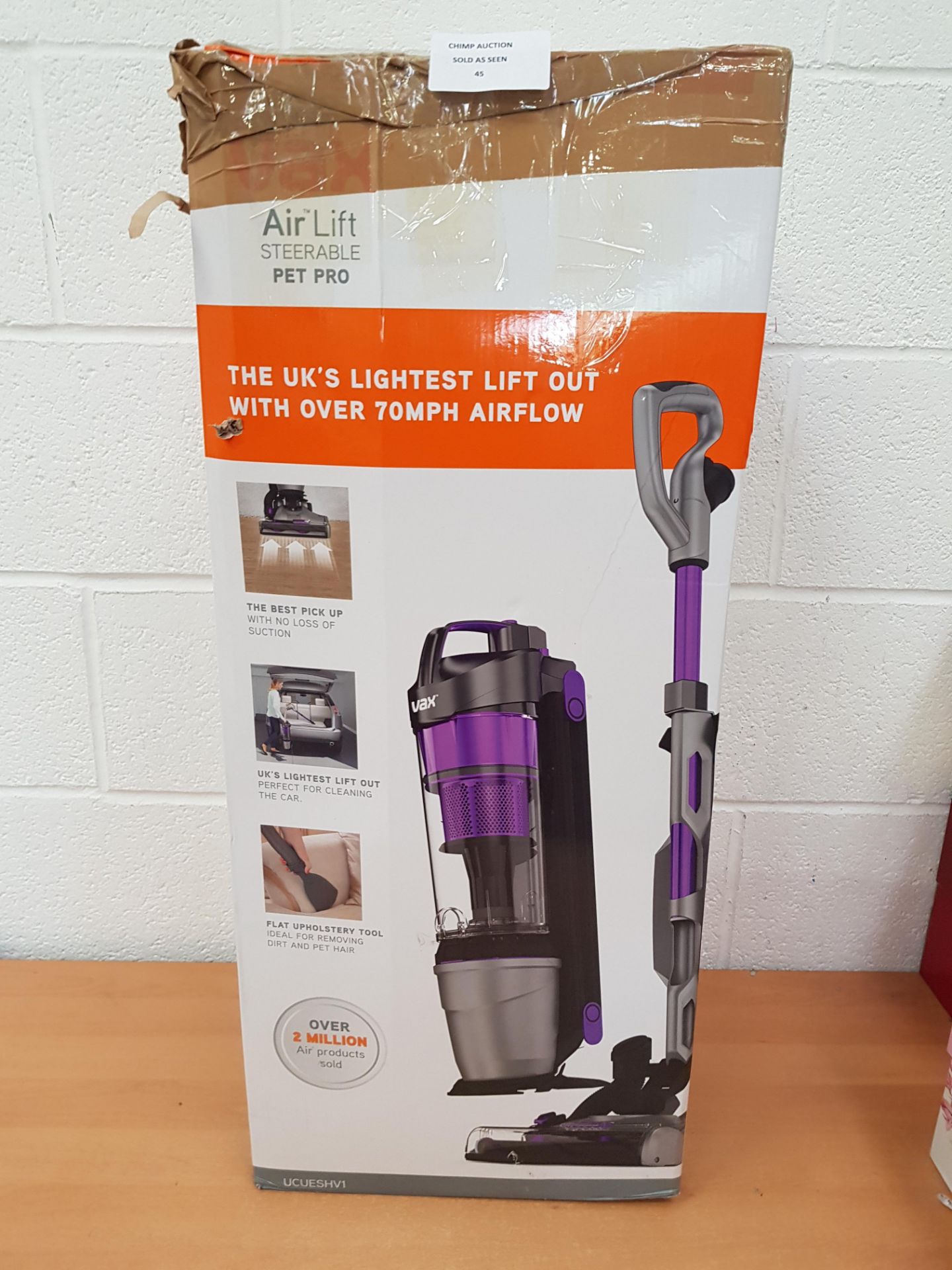 Vax UCUESHV1 Air Lift Steerable Pet Pro Vacuum Cleaner RRP £189.99