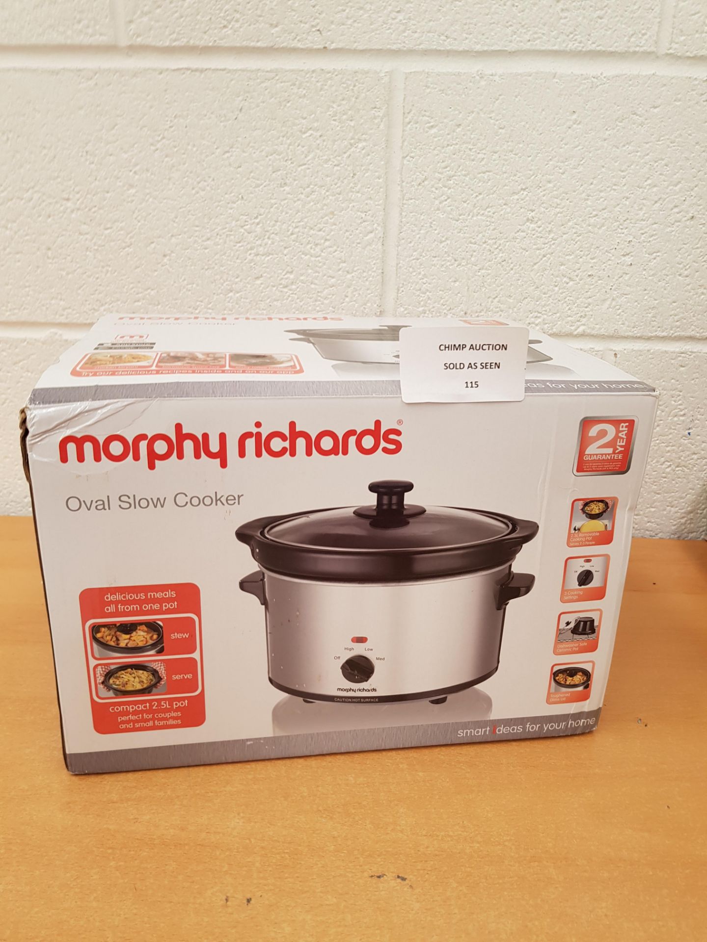 Morphy Richards Oval Slow Cooker