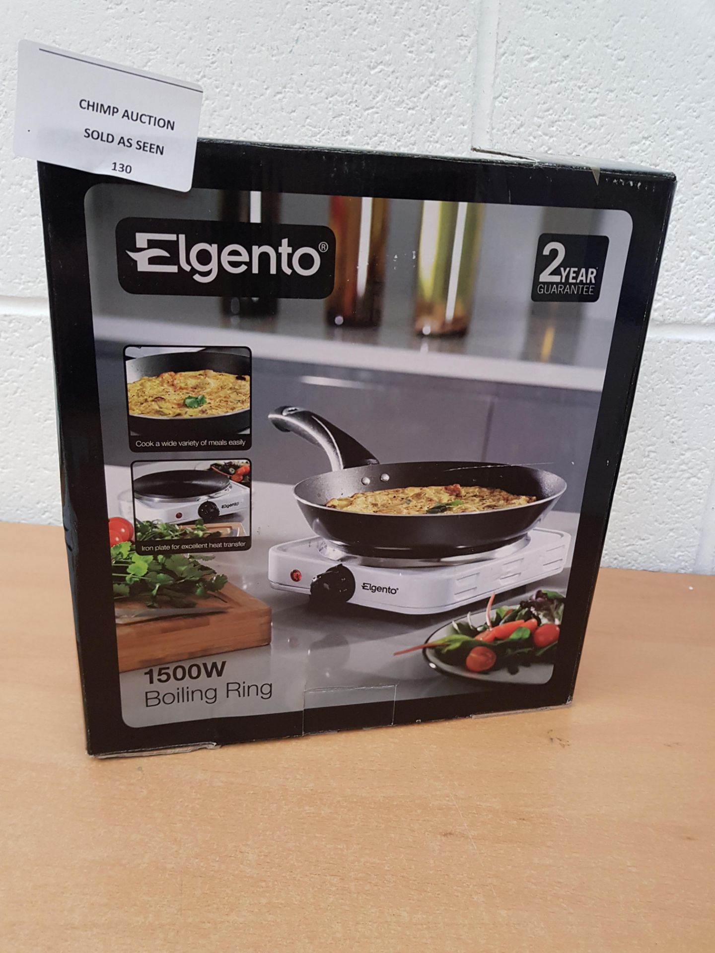 Elgento 1500W Boiling Ring