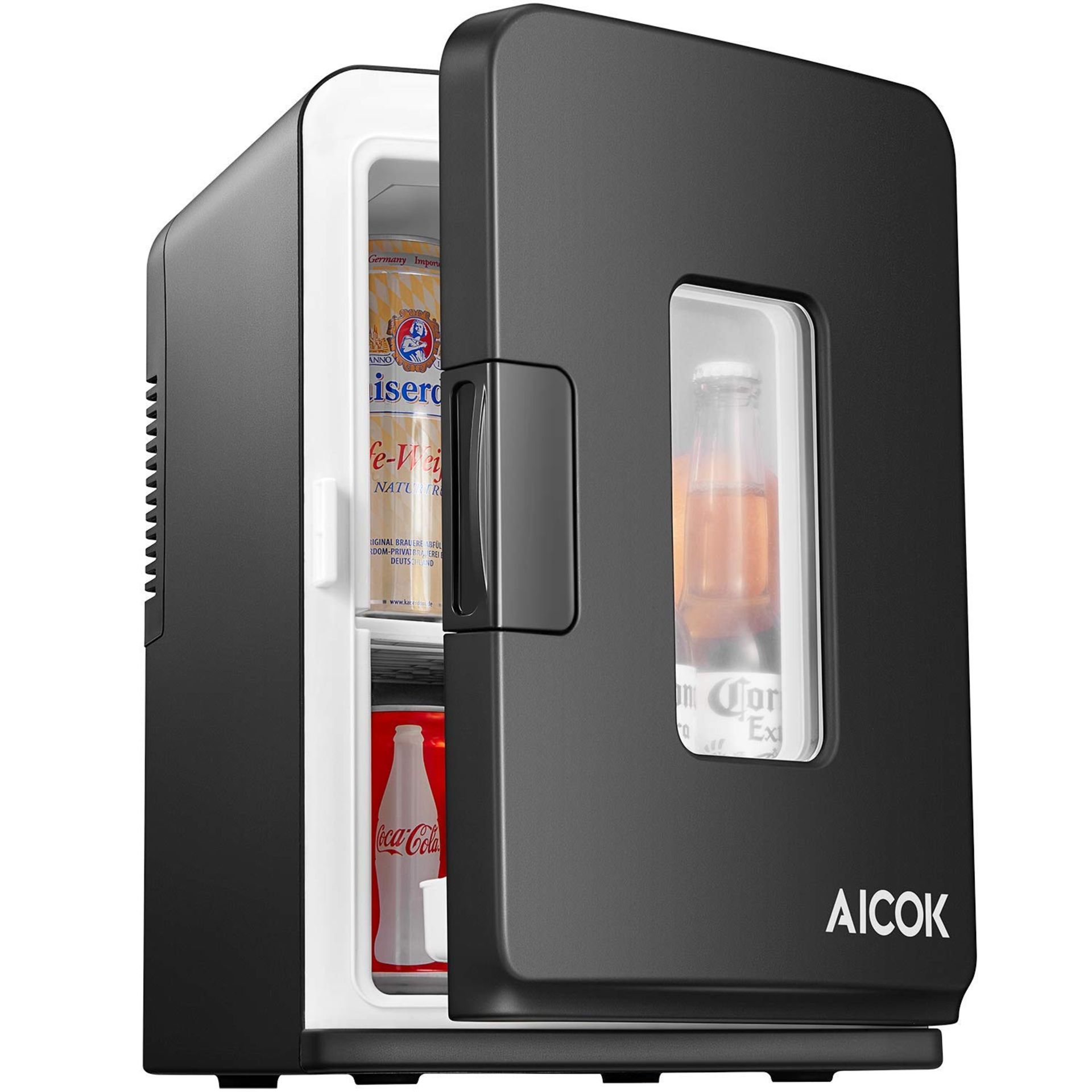 AICOK- Mini Fridge Electric Cool Box 12V 240V for Car and Home 15L RRP £129.99