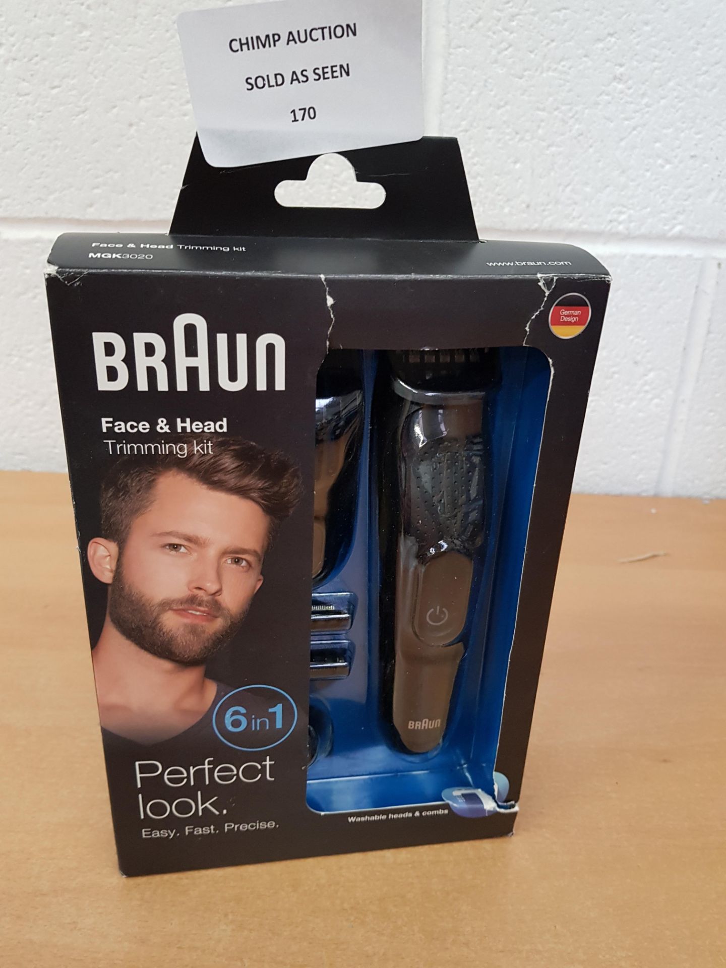 Braun MGK3020 Face & Head Trimming Kit