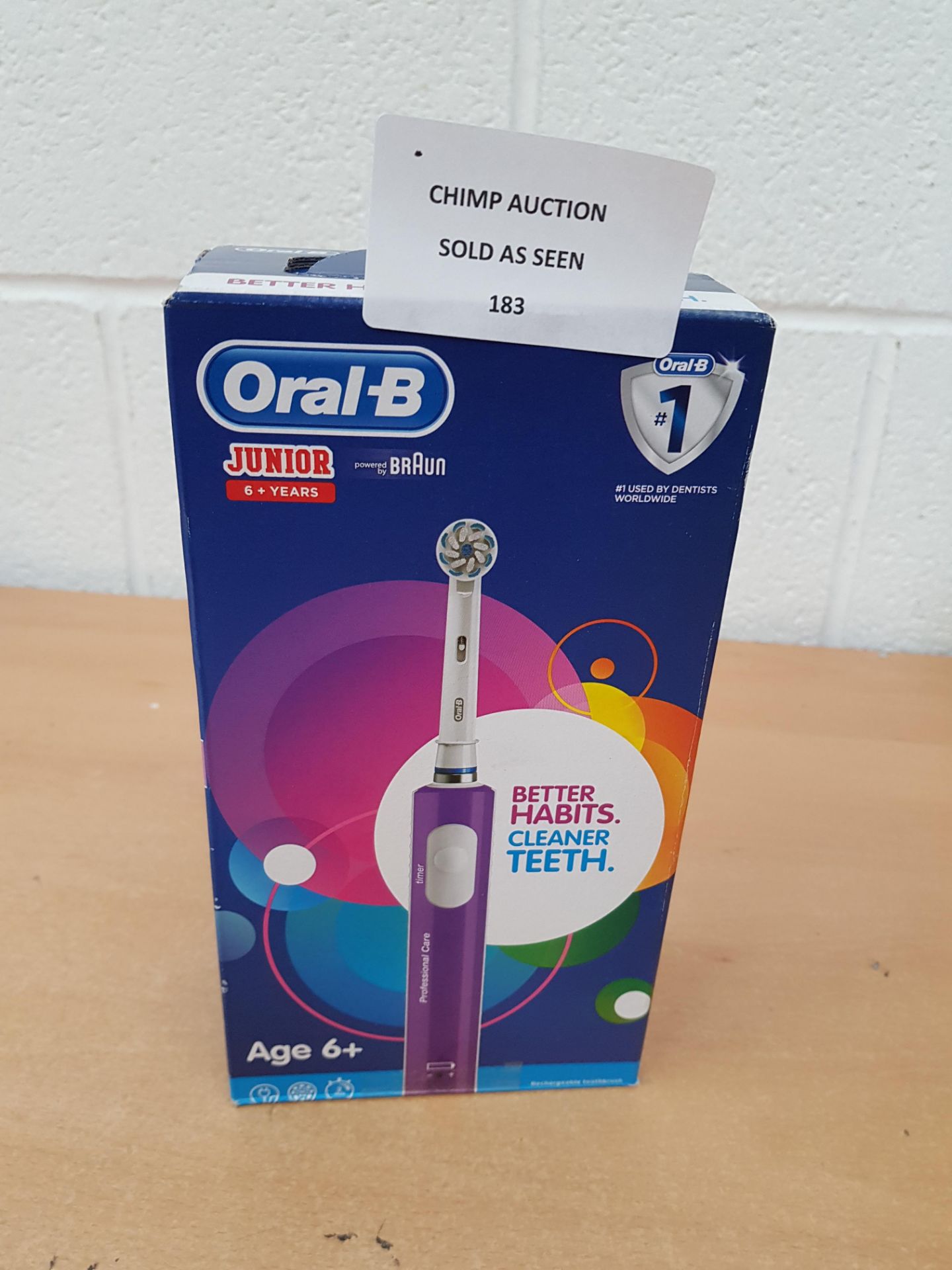 Oral-B Braun Junior Kids toothbrush