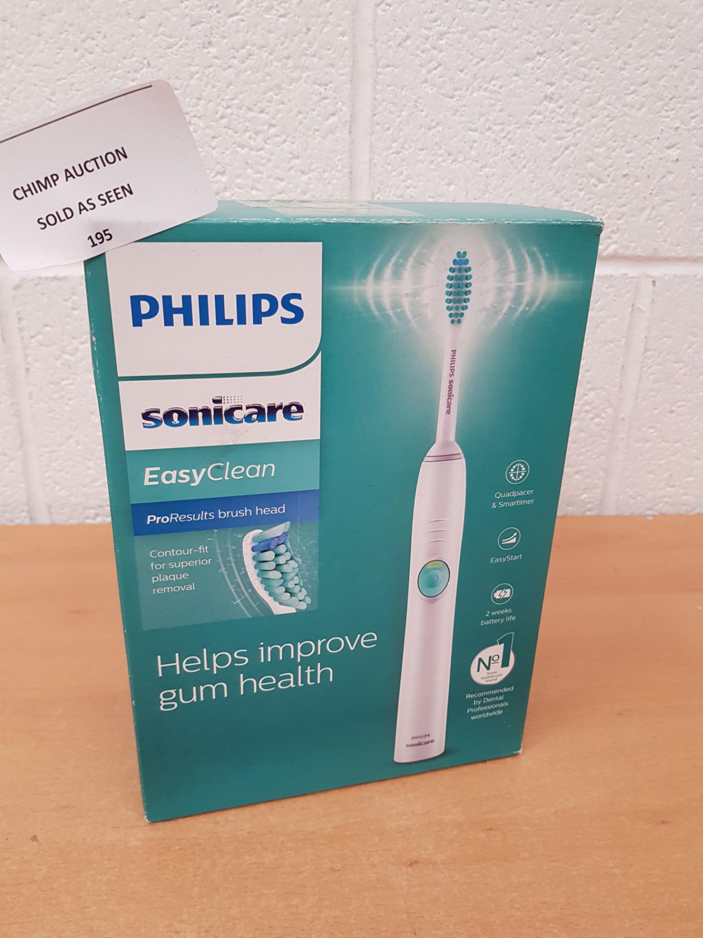 Philips Sonicare EasyClean Electric Toothbrush - HX6511/50 RRP £90.