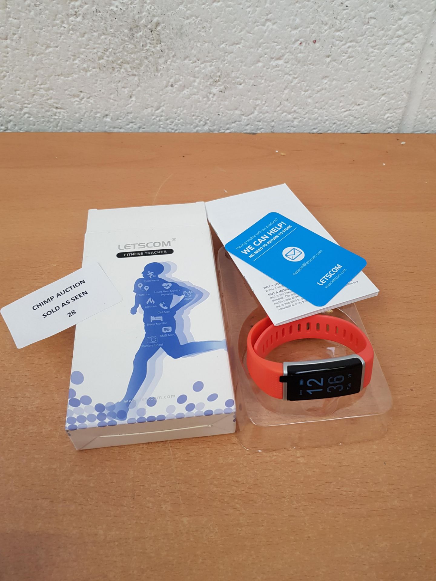 Letscom Wireless Fitness Activity Tracker