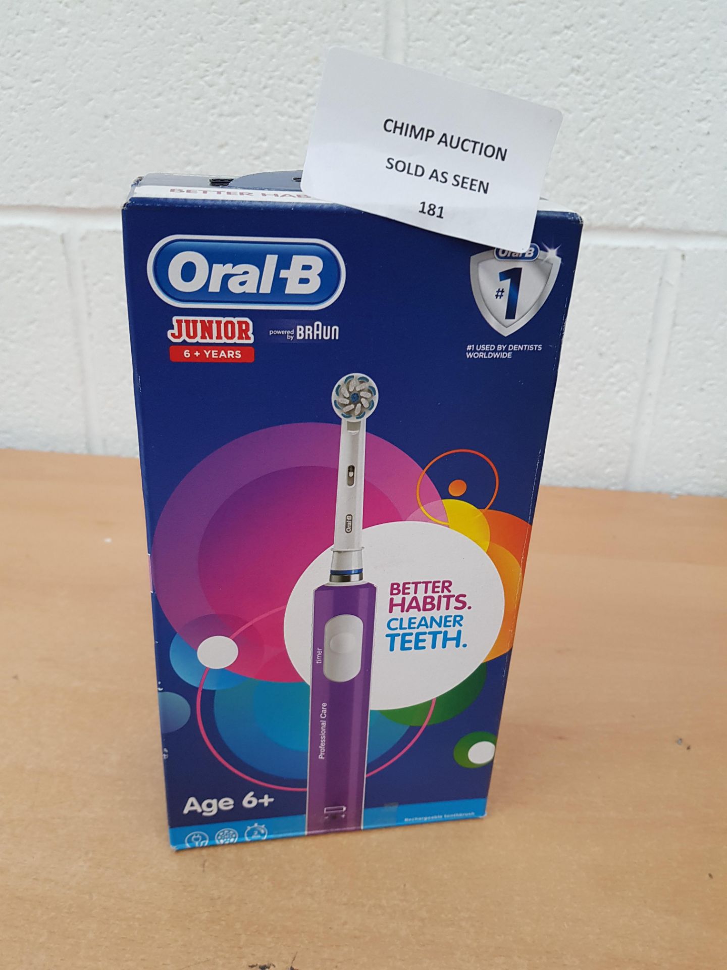 Oral-B Braun Junior Kids toothbrush