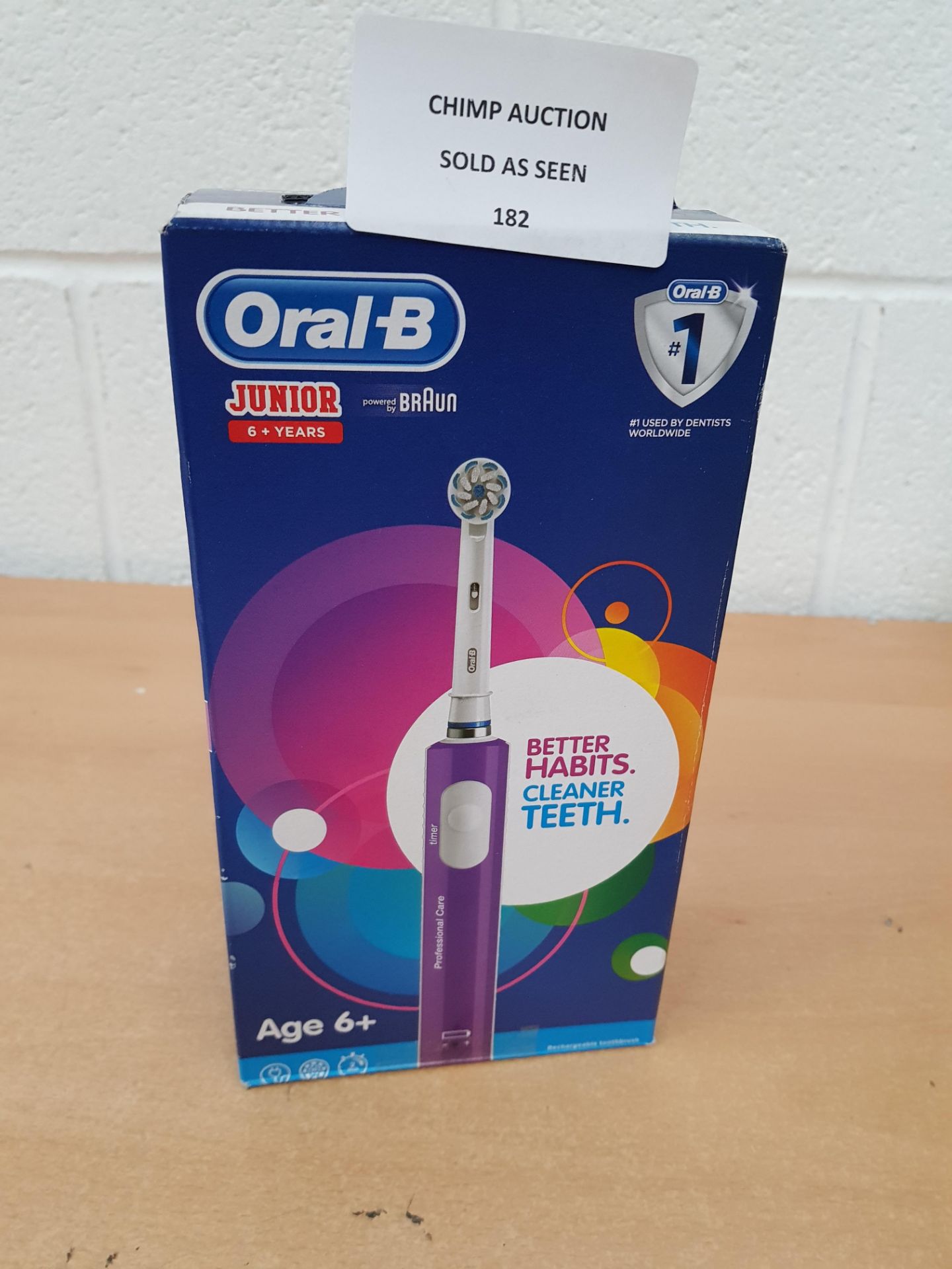 Oral-B Braun Junior Kids toothbrush